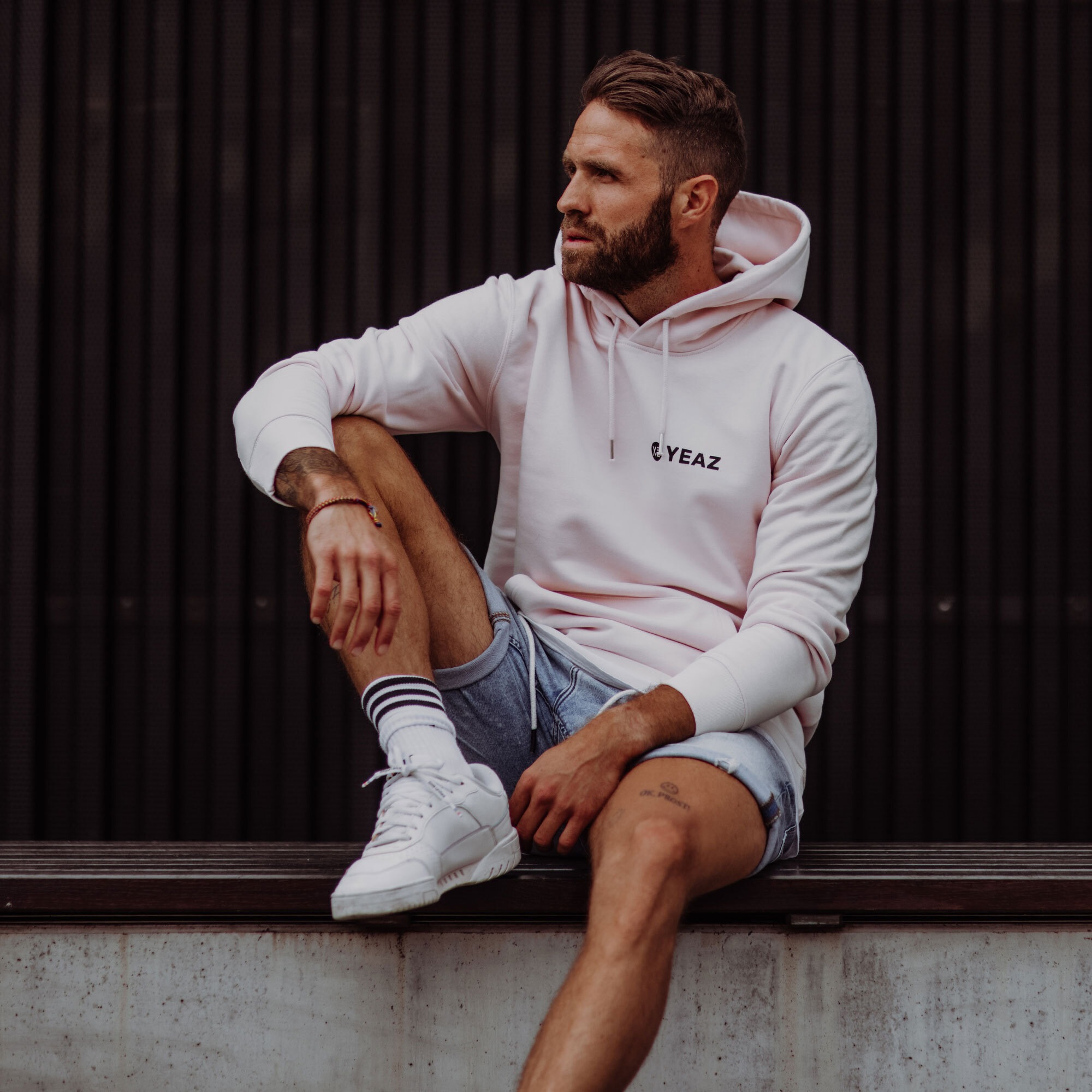 YEAZ Kapuzenpullover »Hoodie Blush Pink (unisex) CUSHY«