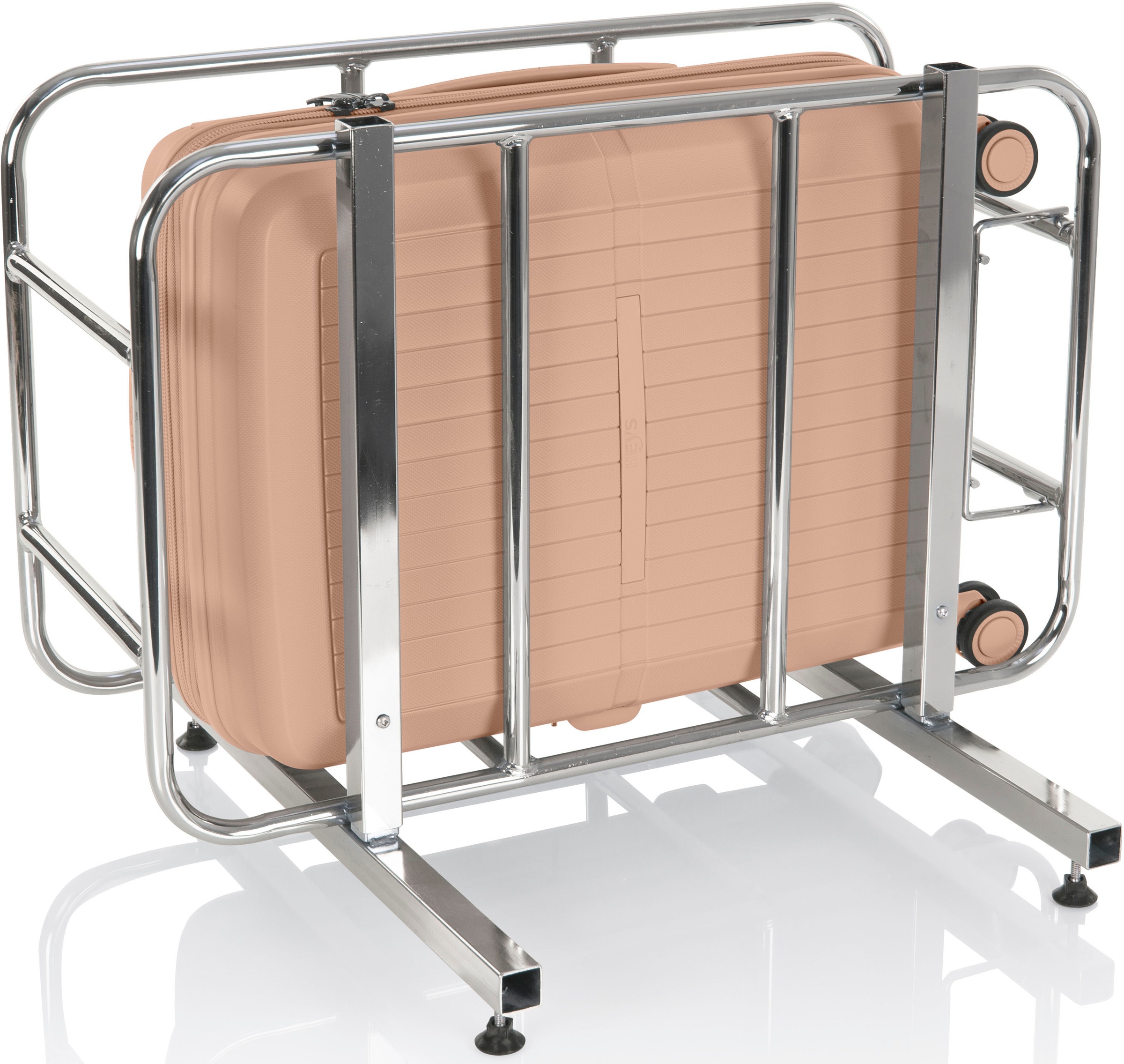Heys Hartschalen-Trolley »AirLite, 53 cm«, 4 Rollen, Hartschalen-Koffer Handgepäck-Koffer TSA Schloss Volumenerweiterung