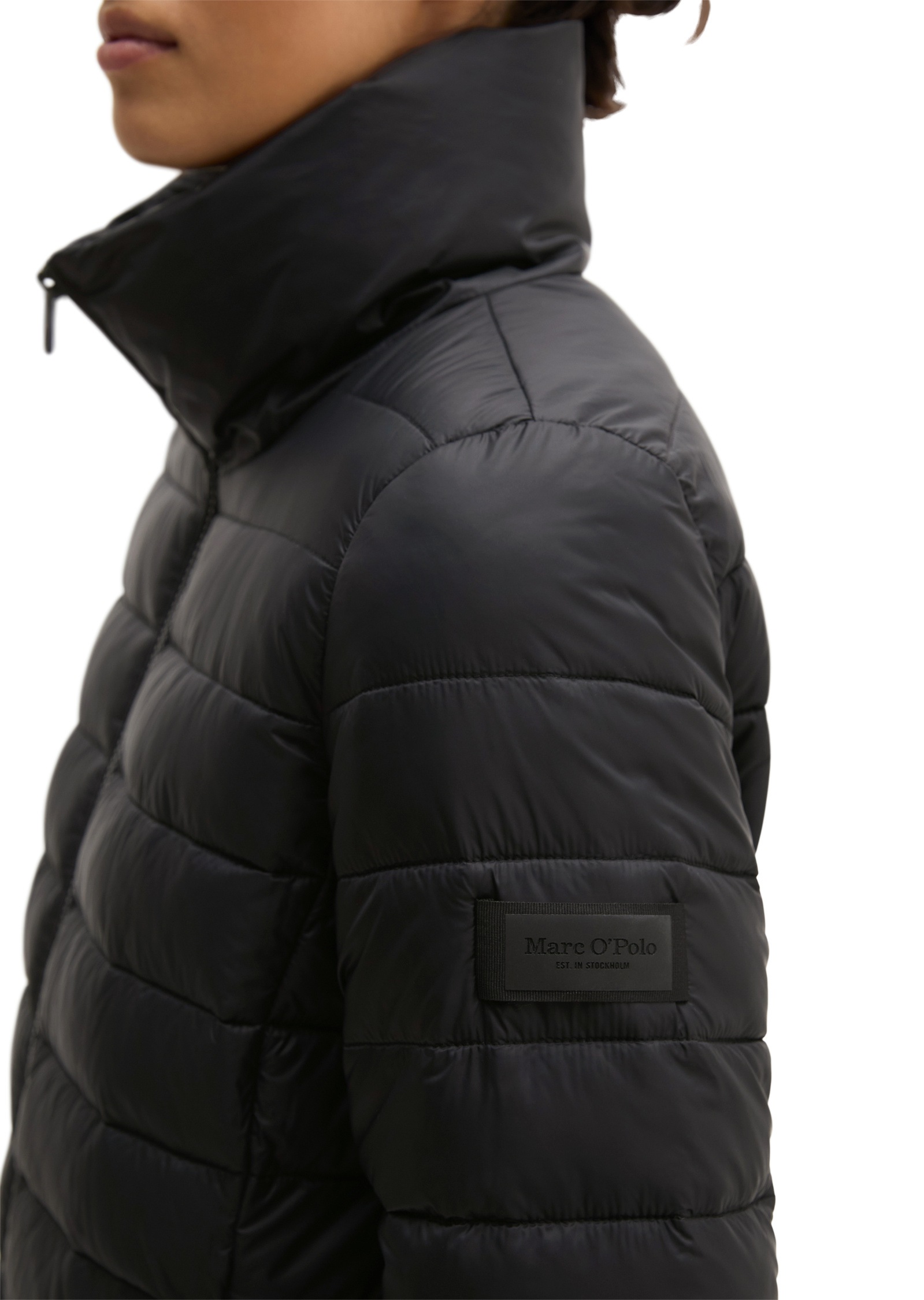 Marc O'Polo Outdoorjacke »mit recycelten Materialien« ohne Kapuze