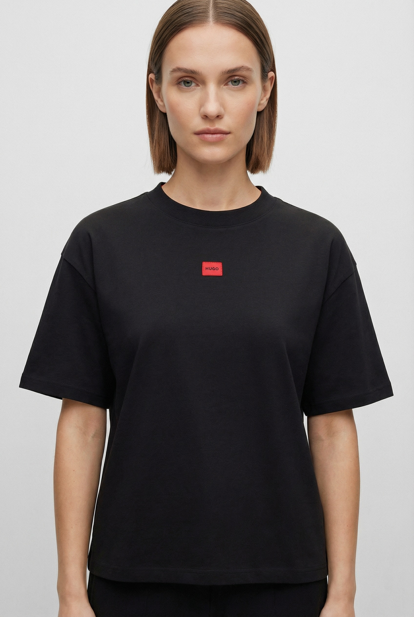 HUGO Underwear T-Shirt "Signature" normale Passofrm, Rundhals günstig online kaufen