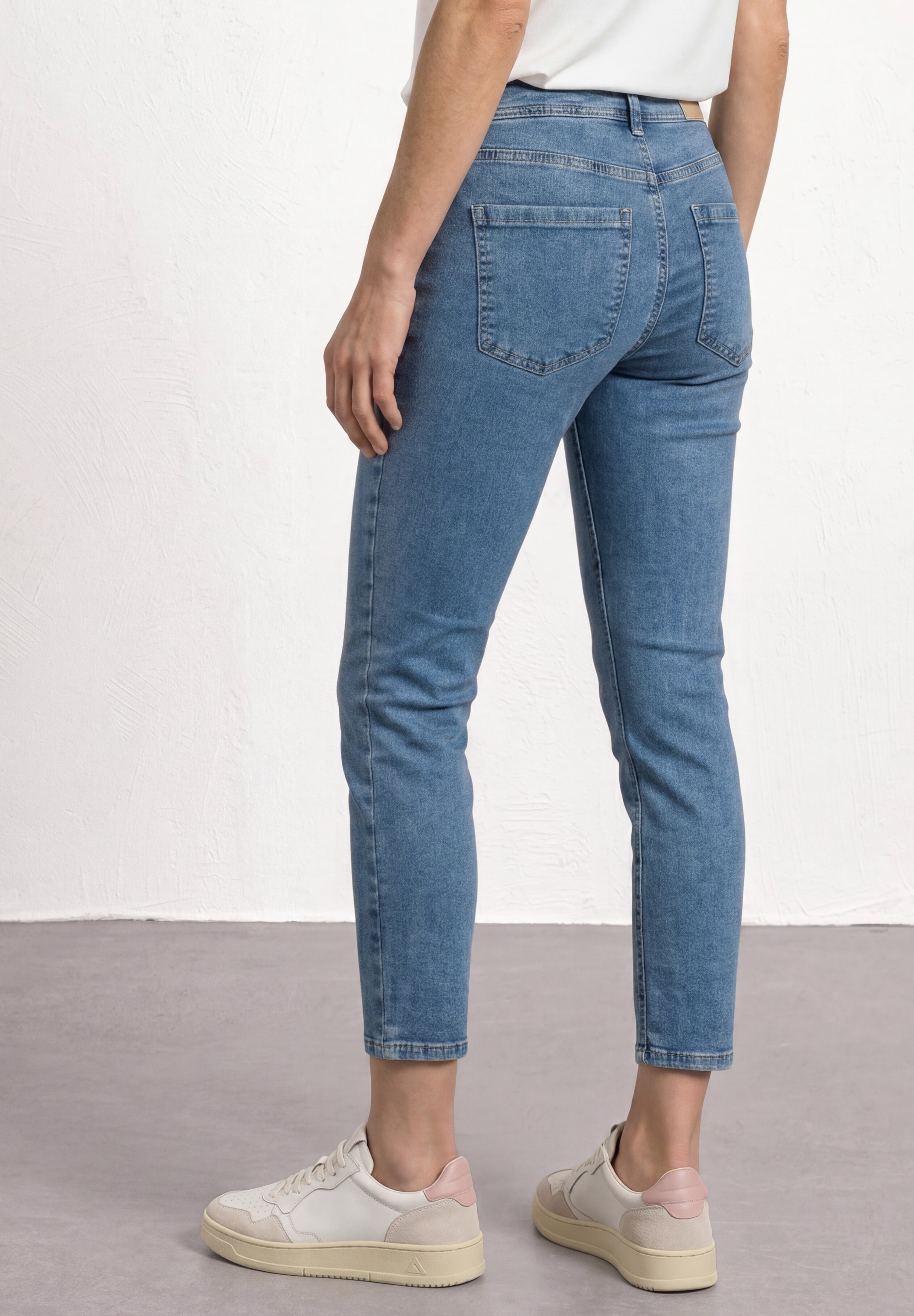 STREET ONE Slim-fit-Jeans aus Baumwolle mit Stretchanteil