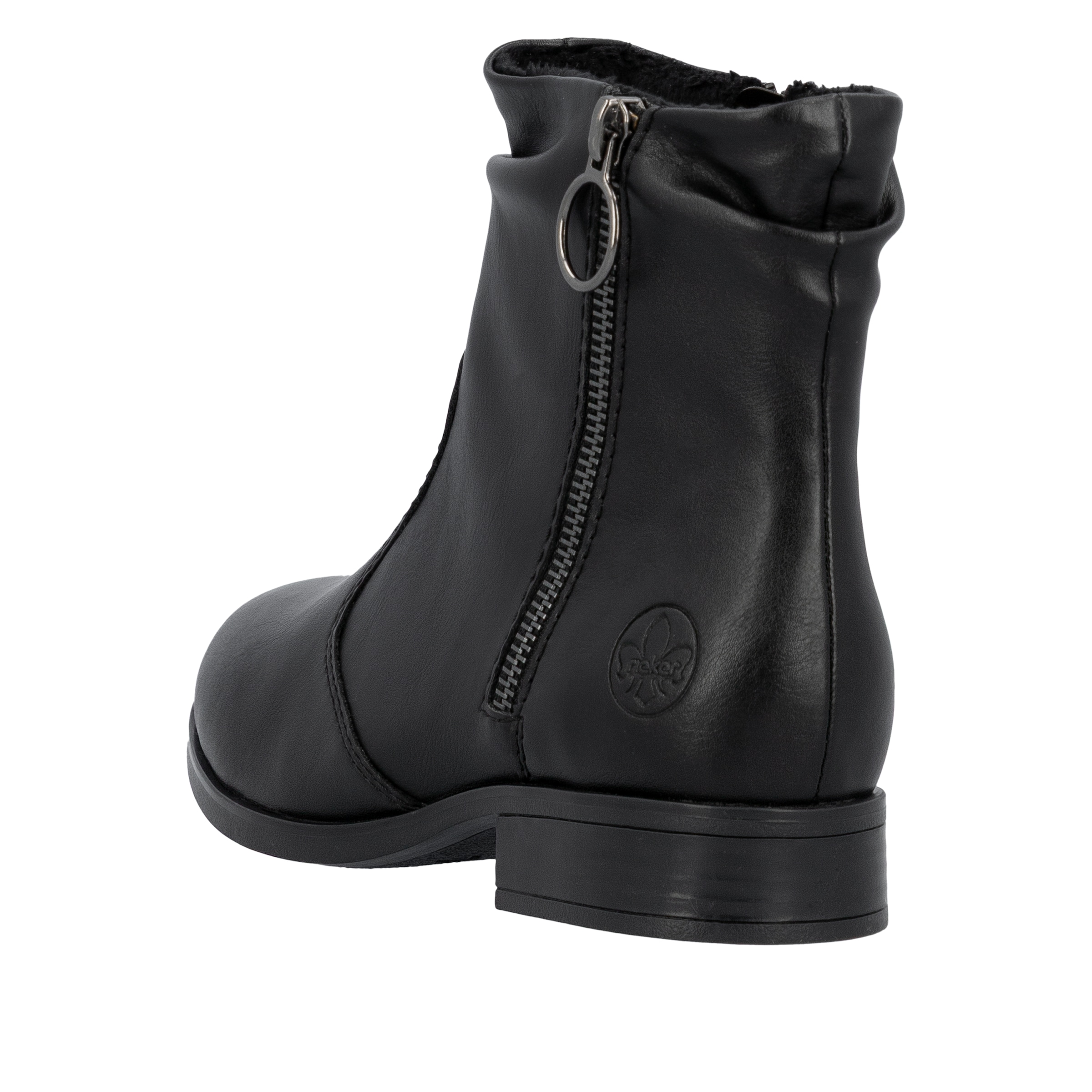Rieker Stiefelette, Boots, Blockabsatz, mit Innenreißverschluss