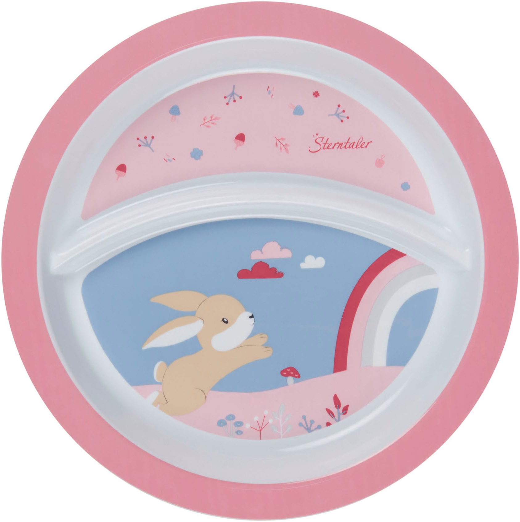 Sterntaler® Kindergeschirr-Set »Hase Hanni, rund«