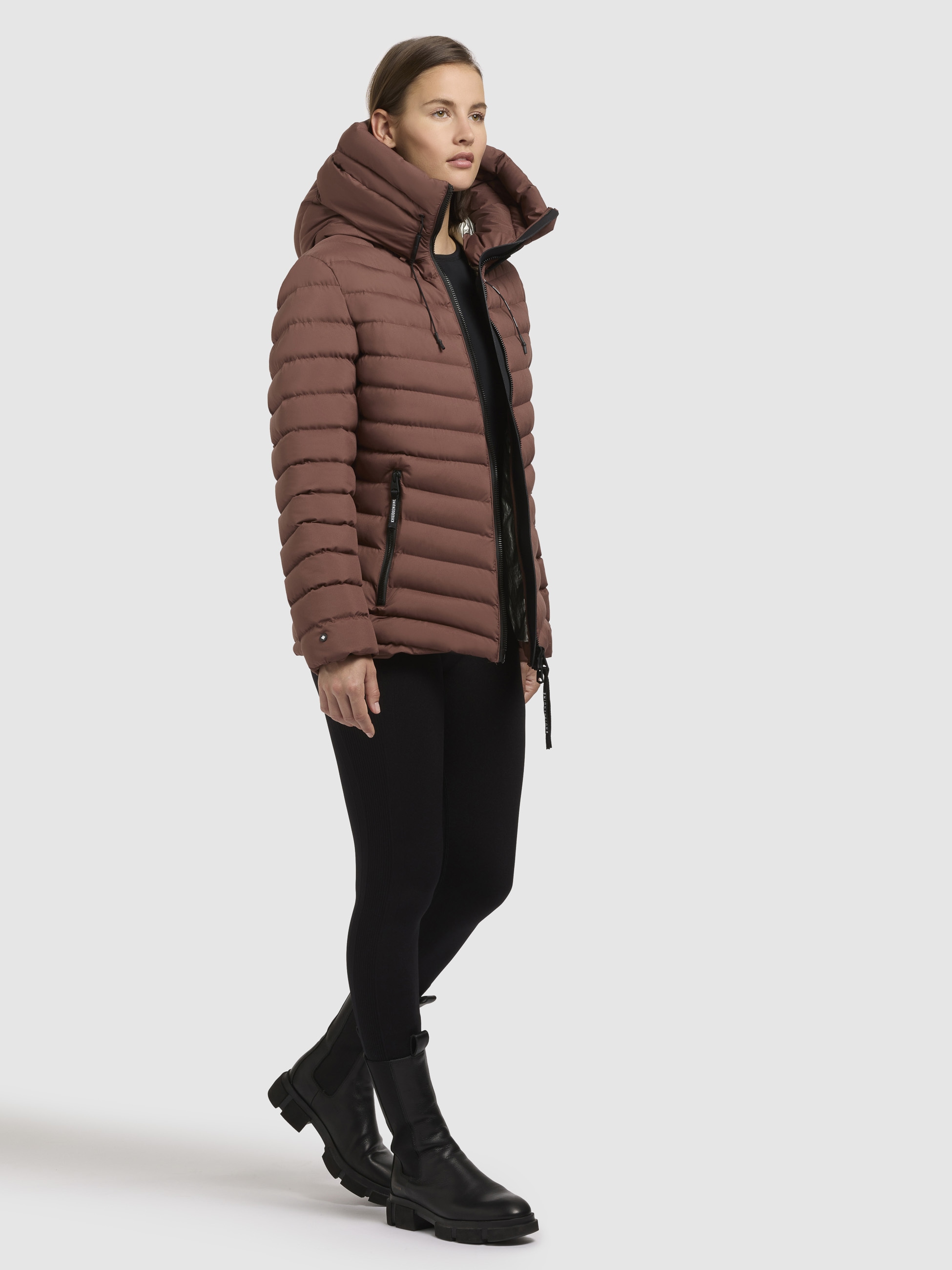 khujo Steppjacke »PACE«, mit Kapuze