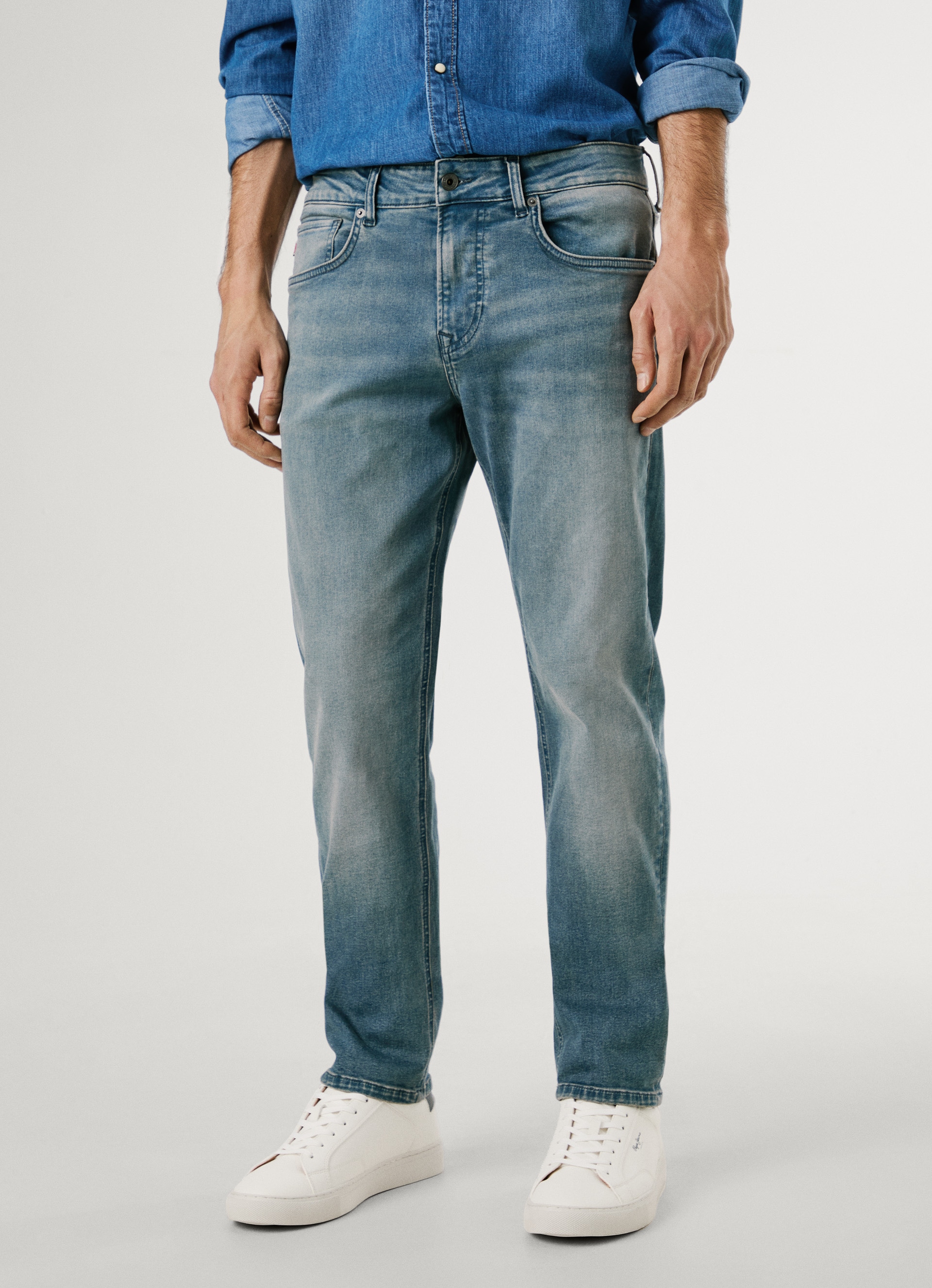 Pepe Jeans Straight-Jeans "STRAIGHT JEANS CASH", im 5-Pocket-Stil günstig online kaufen