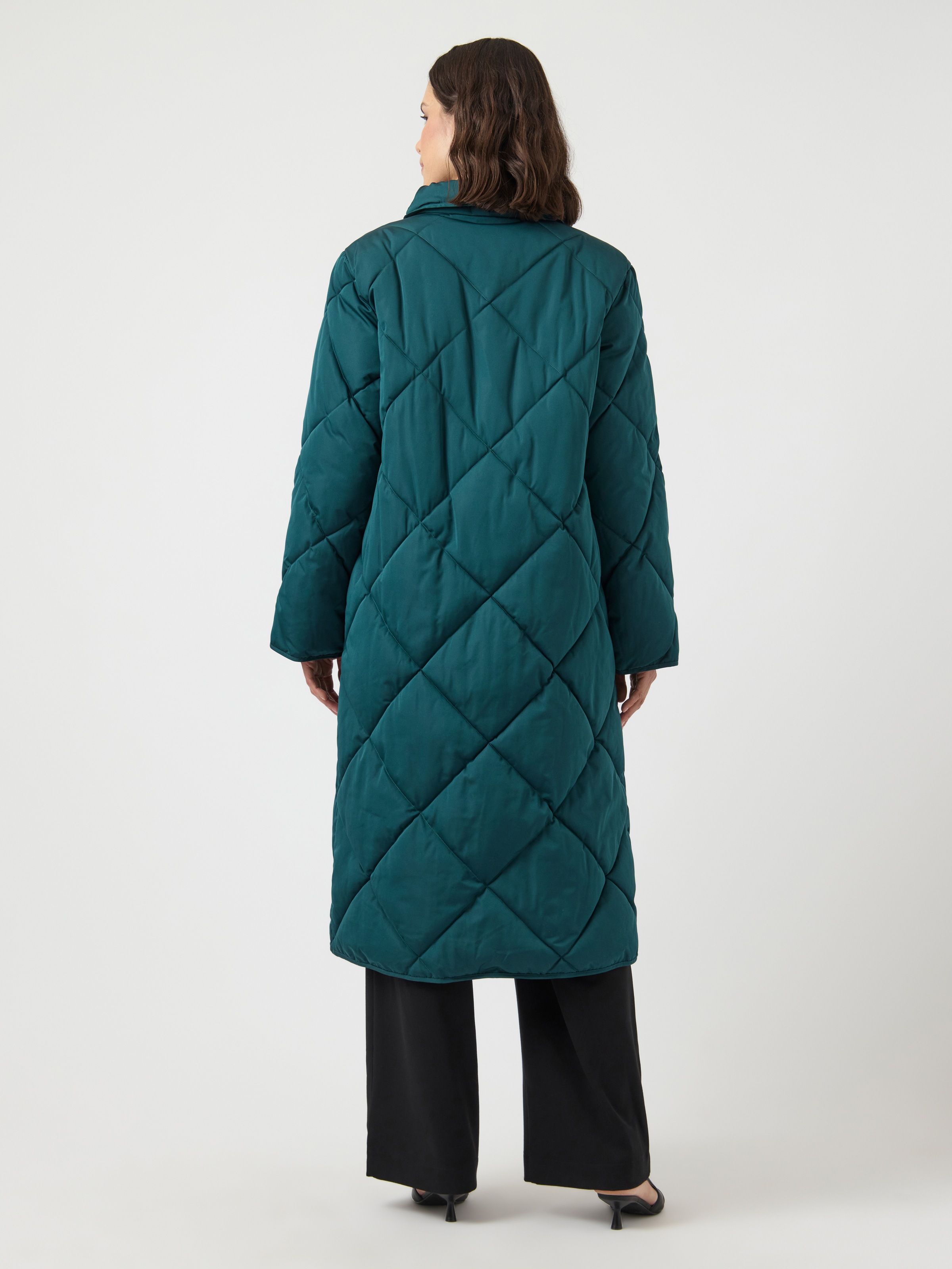 Y.A.S Steppmantel "YASSELURA LS LONG PADDED COAT S. NOOS" günstig online kaufen