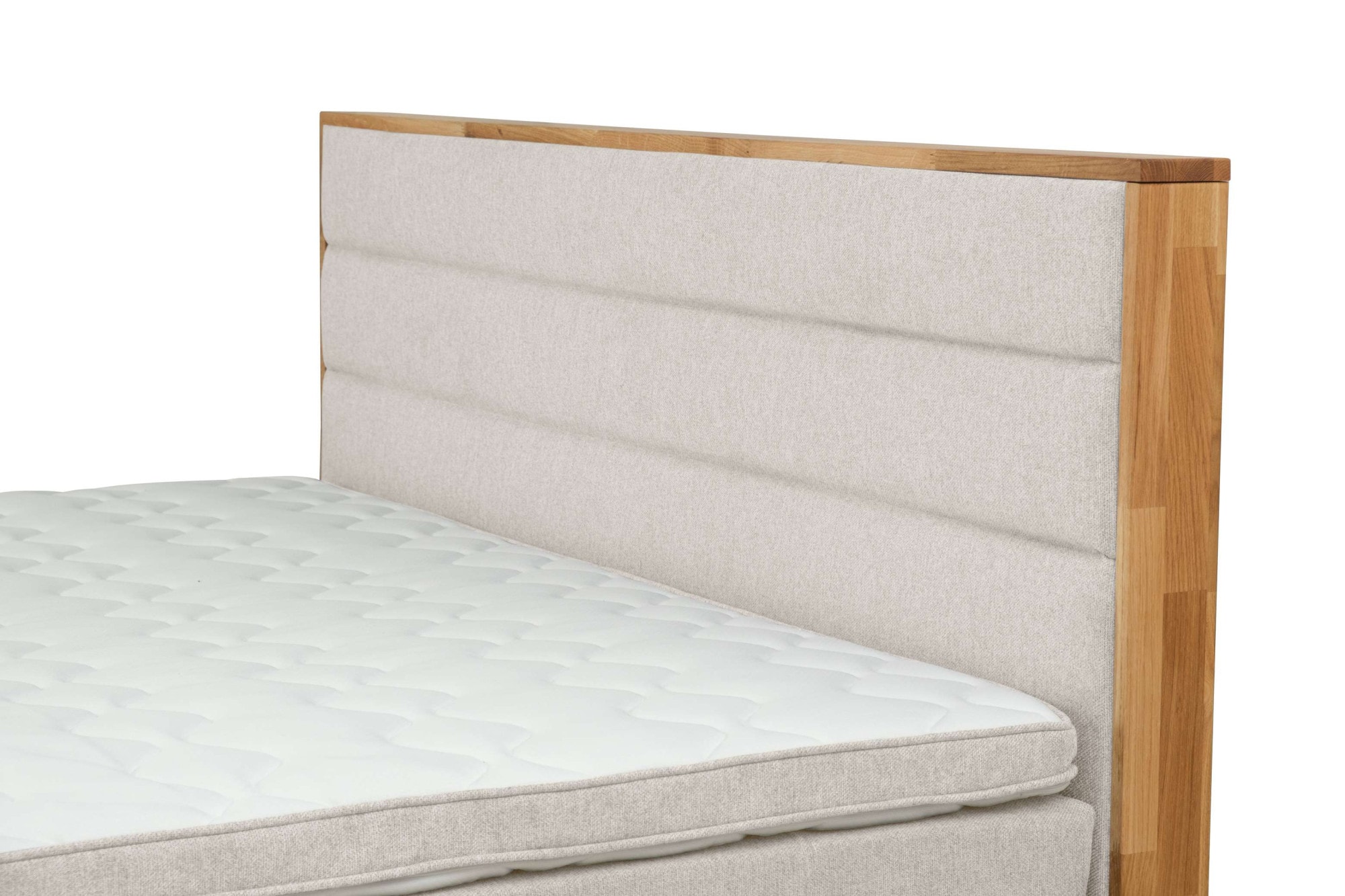 Home affaire Boxspringbett »Evelina, Doppelbett, Polsterbett, Komfortbett, 160 & 180 cm« inkl. 6 cm Topper, zwei Bettkästen, Taschen-Federkernmatratze in H3