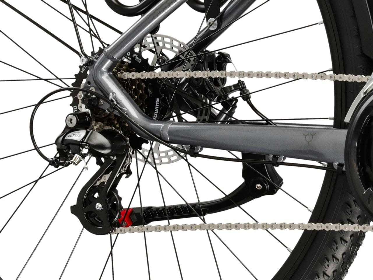 Kross Mountainbike »KROSS Mountainbike Hardtail 29" Hexagon 2.0 Eq grau 21 Gänge« 21 Gang Shimano ALTUS M310 Schaltwerk Kettenschaltung