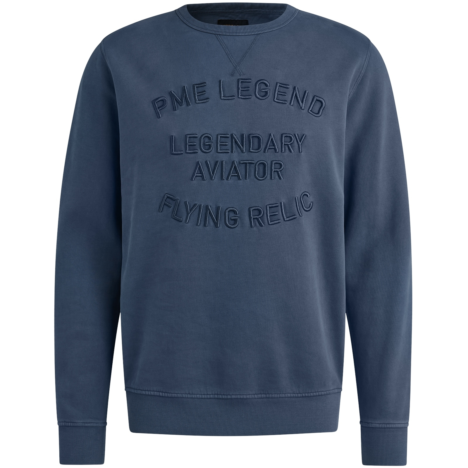 PME LEGEND Sweatshirt »Crewneck gd terry«, mit Schriftzug
