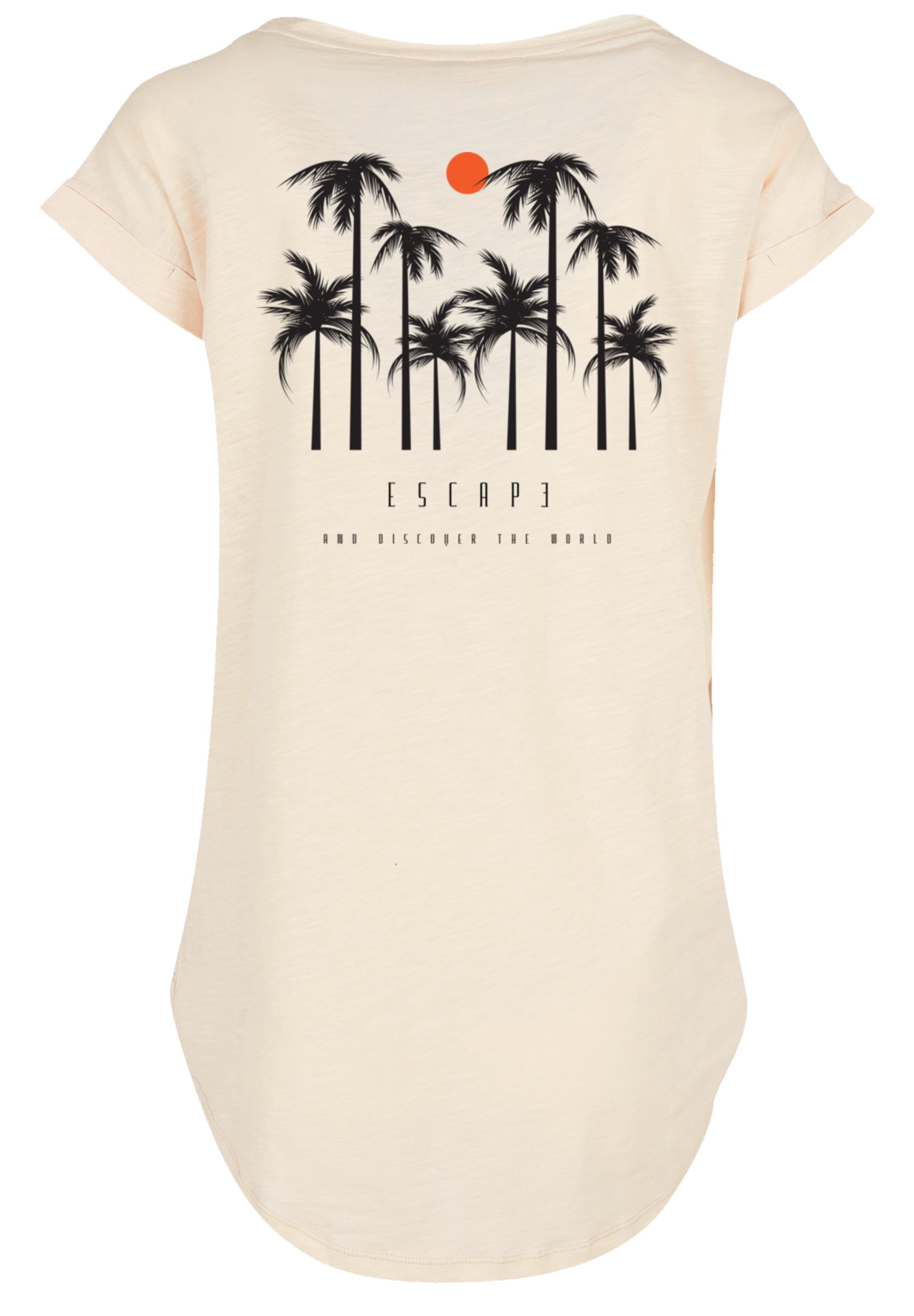 F4NT4STIC T-Shirt »Escape Discover the World Palm Trees«, Discover the World