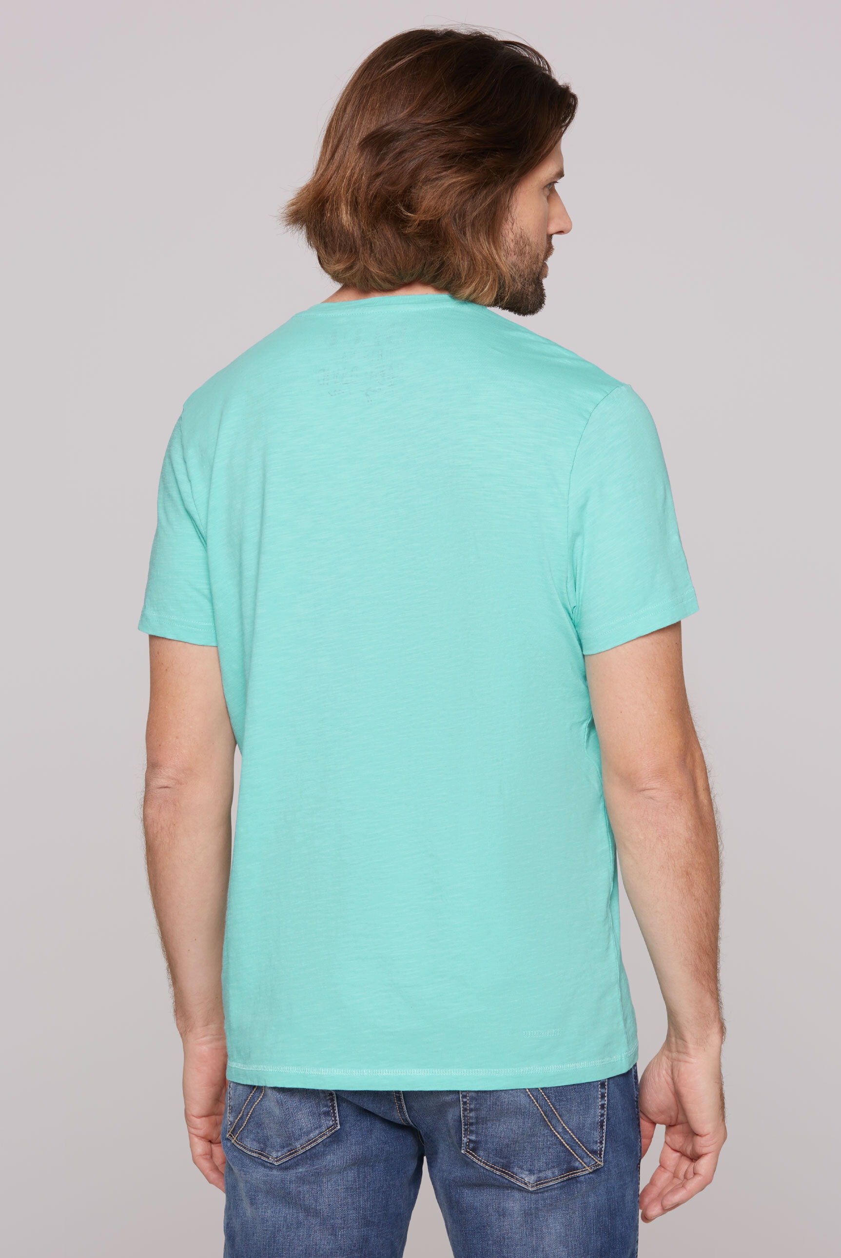 CAMP DAVID V-Shirt, mit maskulinem V-Ausschnitt