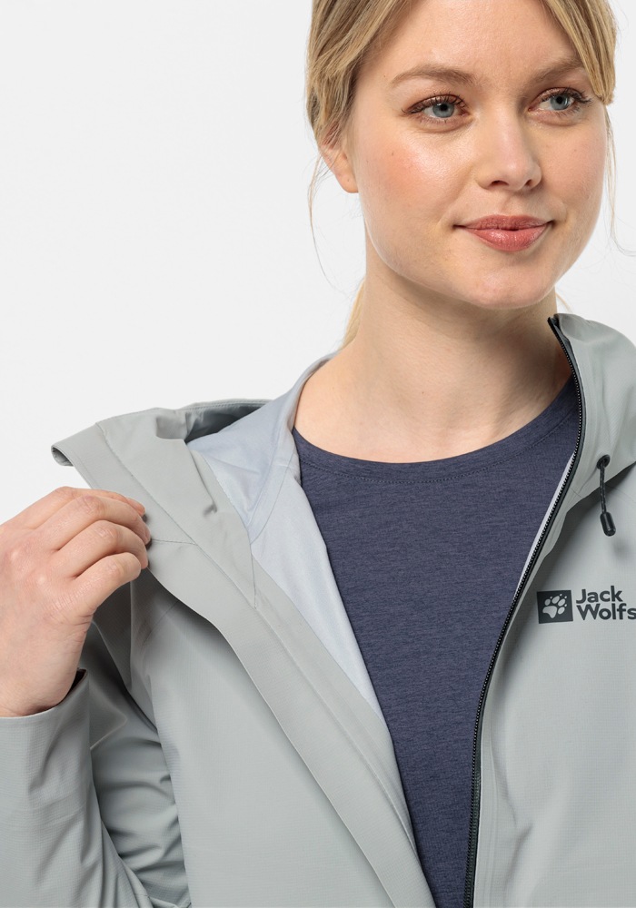 Jack Wolfskin Funktionsjacke »TAPELESS 2.0 JKT W«, mit Kapuze