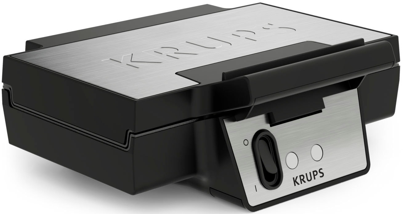 Krups Waffeleisen "Iconic mit elegantem Design, Keramik-Antihaftbeschichtun günstig online kaufen