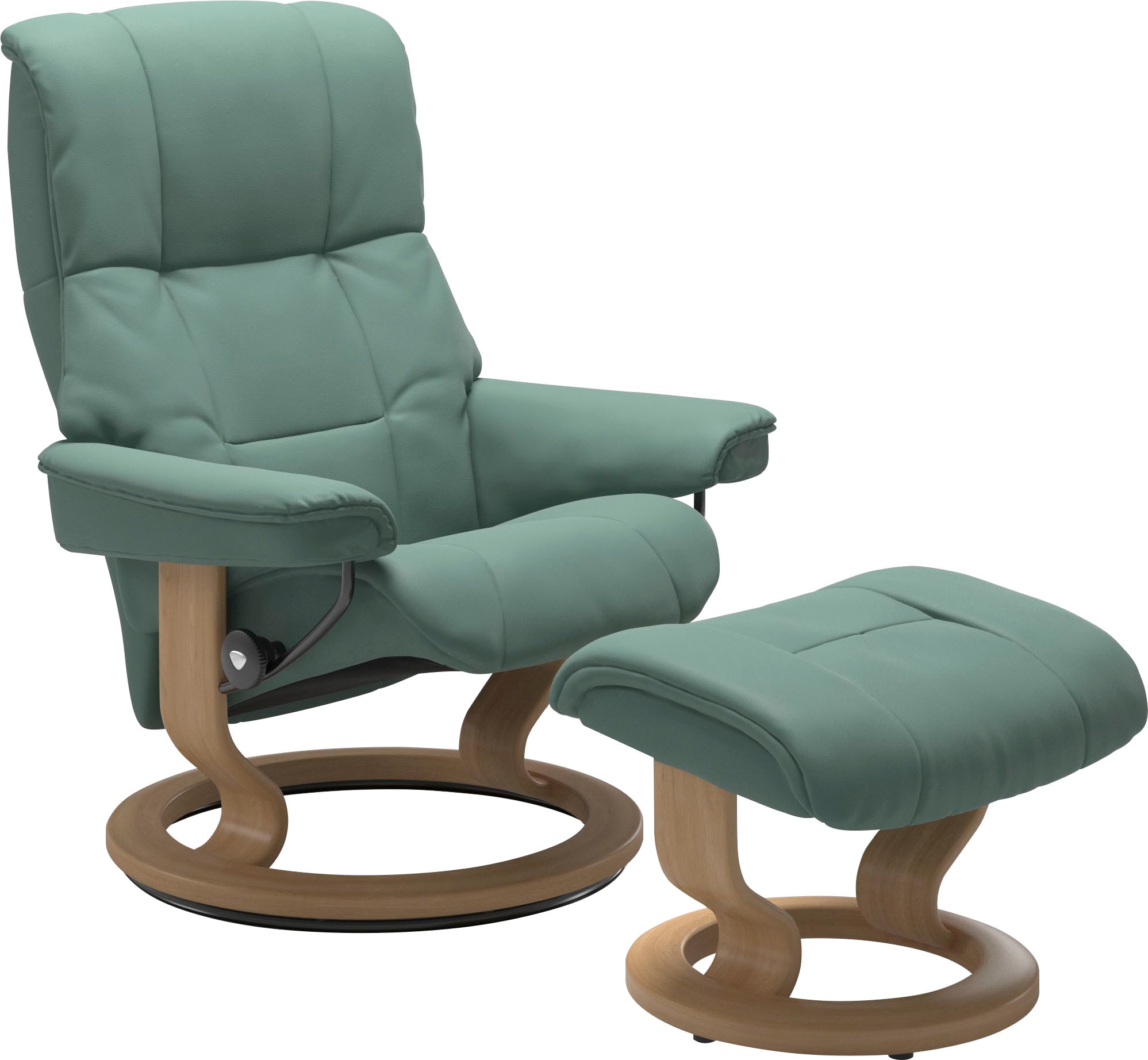 Stressless Relaxsessel "Mayfair" mit Classic Base, Größe S, M & L, Gestell Eiche, in 3 Bezugsqualitäten lieferbar