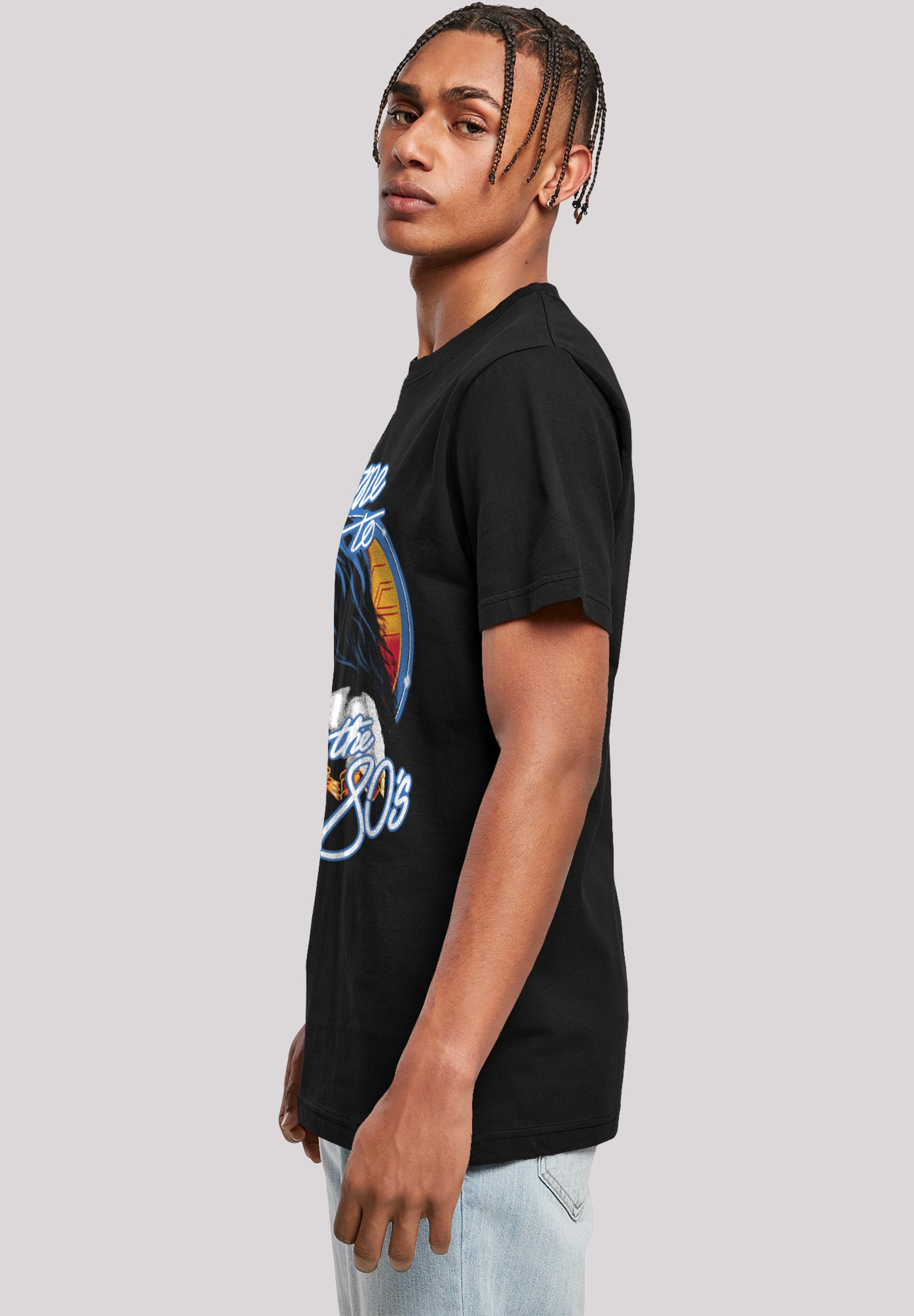 F4NT4STIC T-Shirt »DC Comics Wonder Woman 84 Welcome To The 80s«, Herren,Premium Merch,Regular-Fit,Basic,Bedruckt
