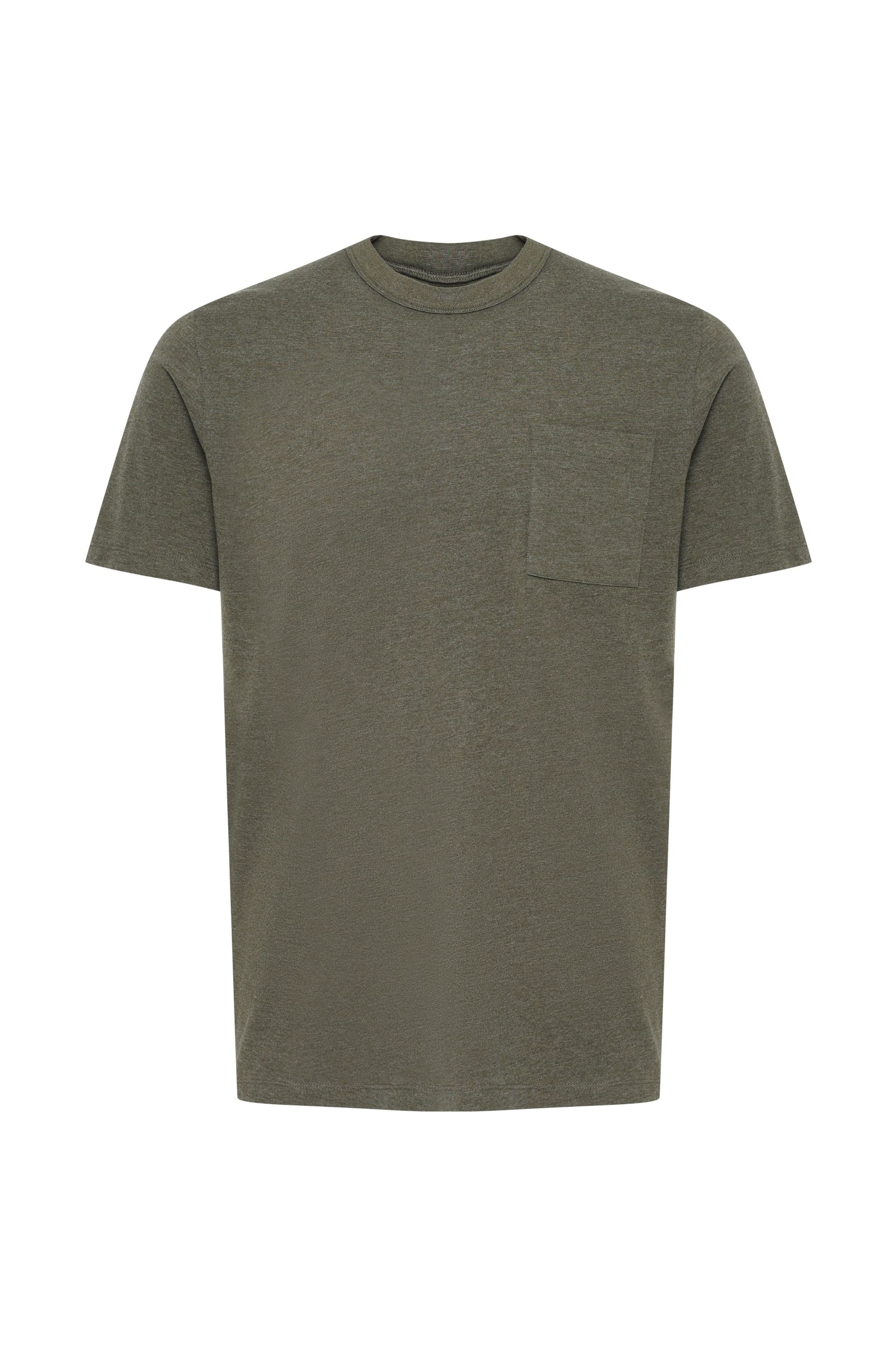 Casual Friday T-Shirt "T-Shirt CFJASPER mélange tee with chest pocket" günstig online kaufen