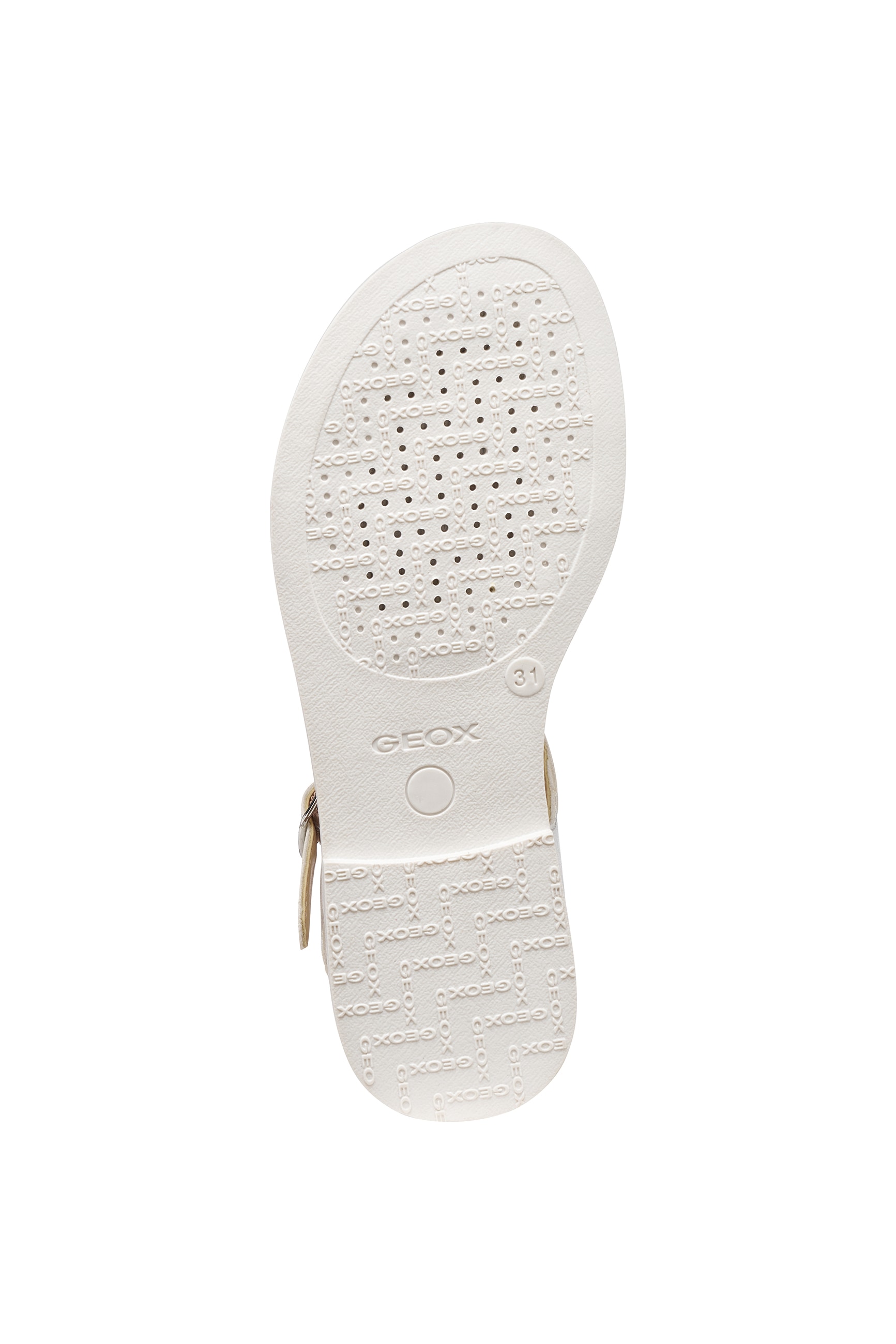 Geox Sandale »J SANDAL KARLY GIRL«  Sandale mit Fersenriemen, Größenschablone zum Download