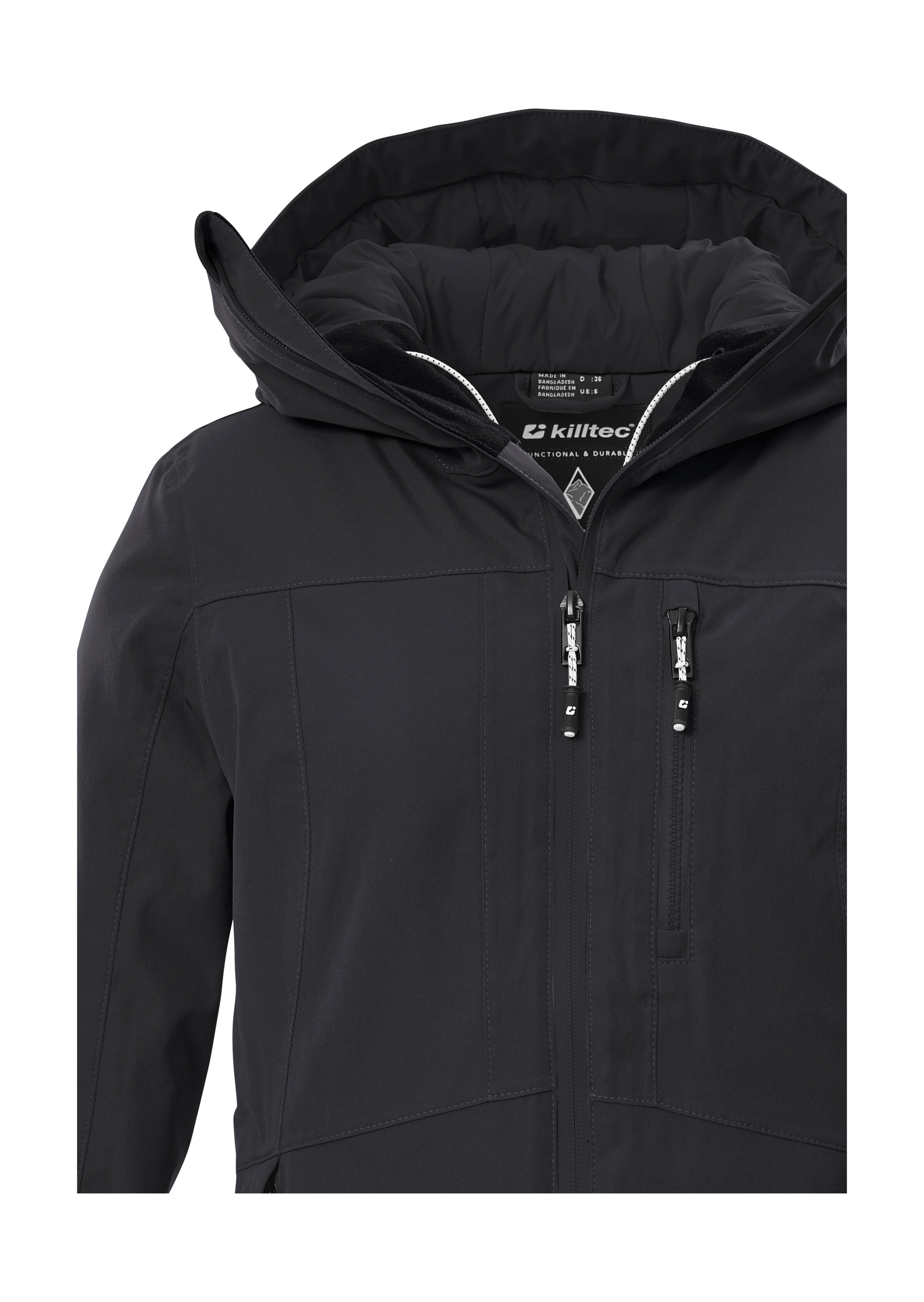 Thumbnail - Killtec Skijacke "KSW 276 WMN SKI JCKT" Wasserdichte Damenjacke mit Schneefang, Atmungsaktivität und Taschen