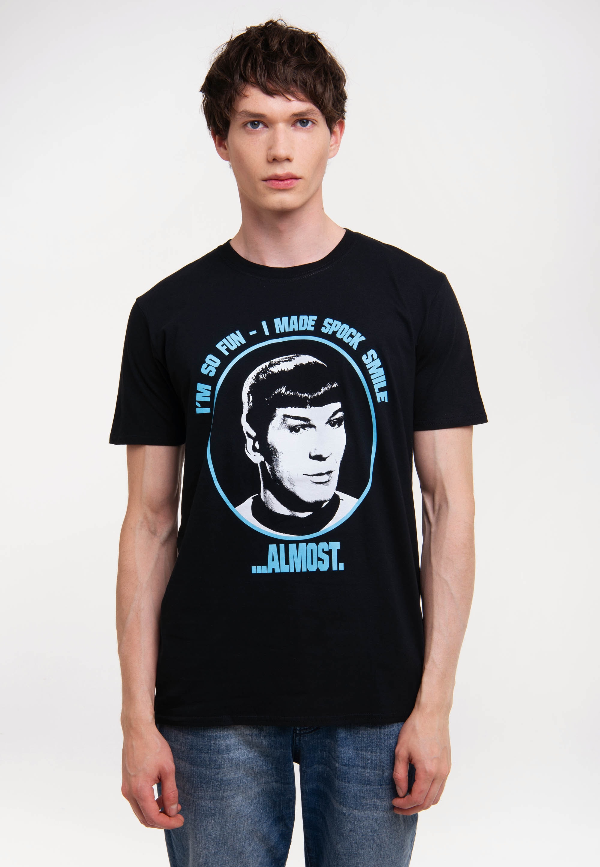 LOGOSHIRT "Star Trek - Spock - Im So Fun" mit witzigem Spock-Print
