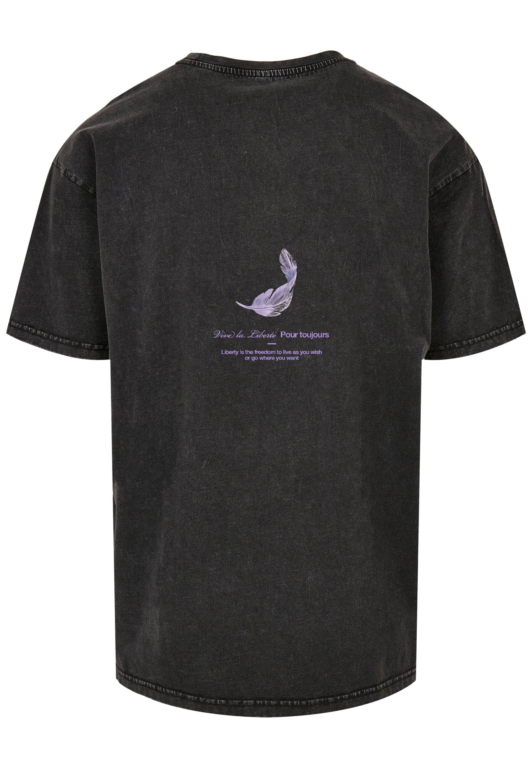 Upscale by Mister Tee Kurzarmshirt »Upscale by Mister Tee Herren Vive la Liberte Oversize Tee«, (1 tlg.)