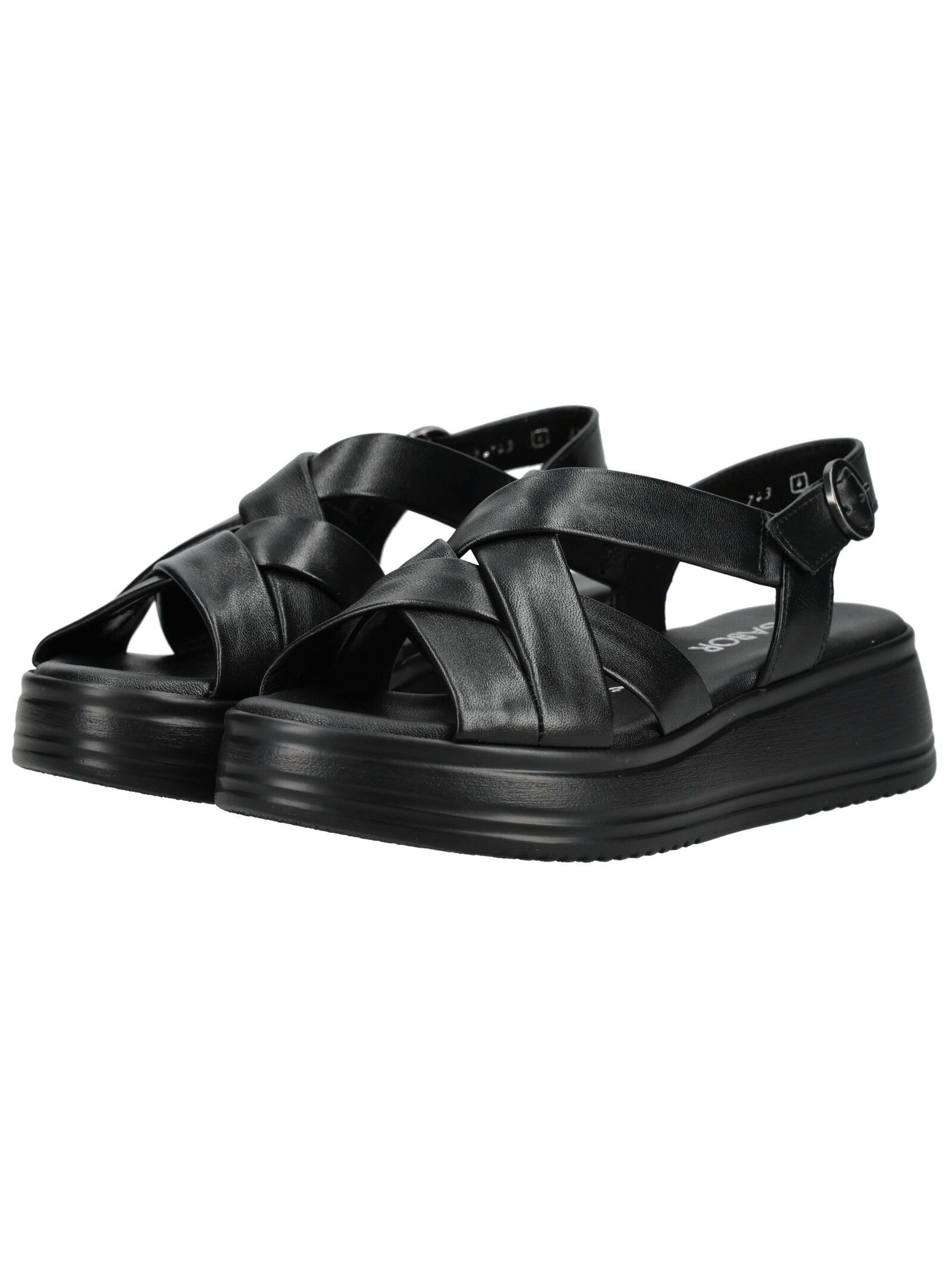 Gabor Comfort Keilsandalette "Gabor Comfort Sandalen Glattleder" günstig online kaufen