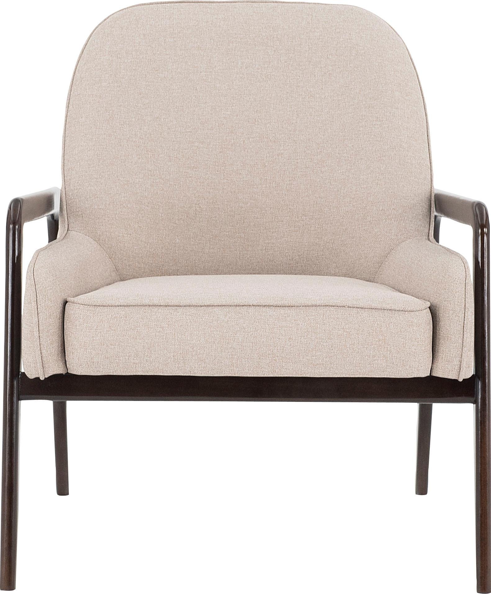 Home affaire Sessel "Braga" wahlweise mit Gestell aus Eiche in dunkel oder günstig online kaufen