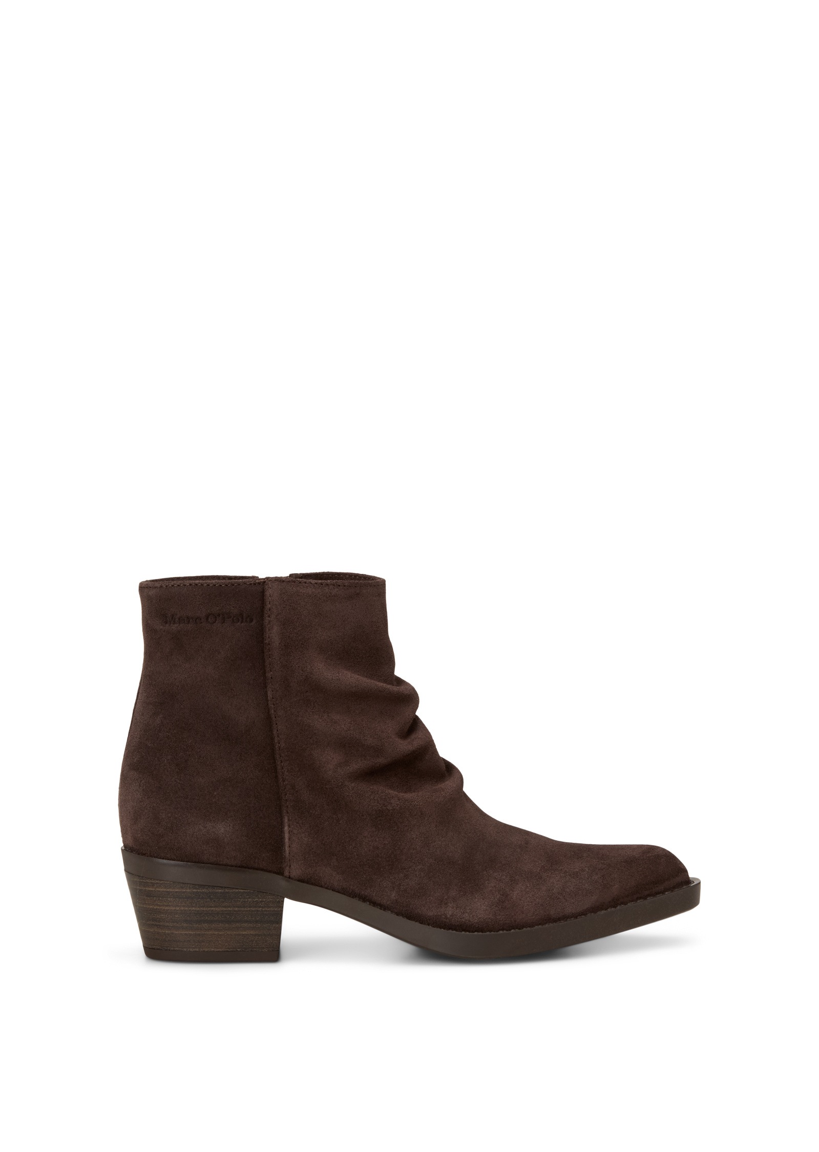 Marc O'Polo Stiefelette »aus geöltem Veloursleder«