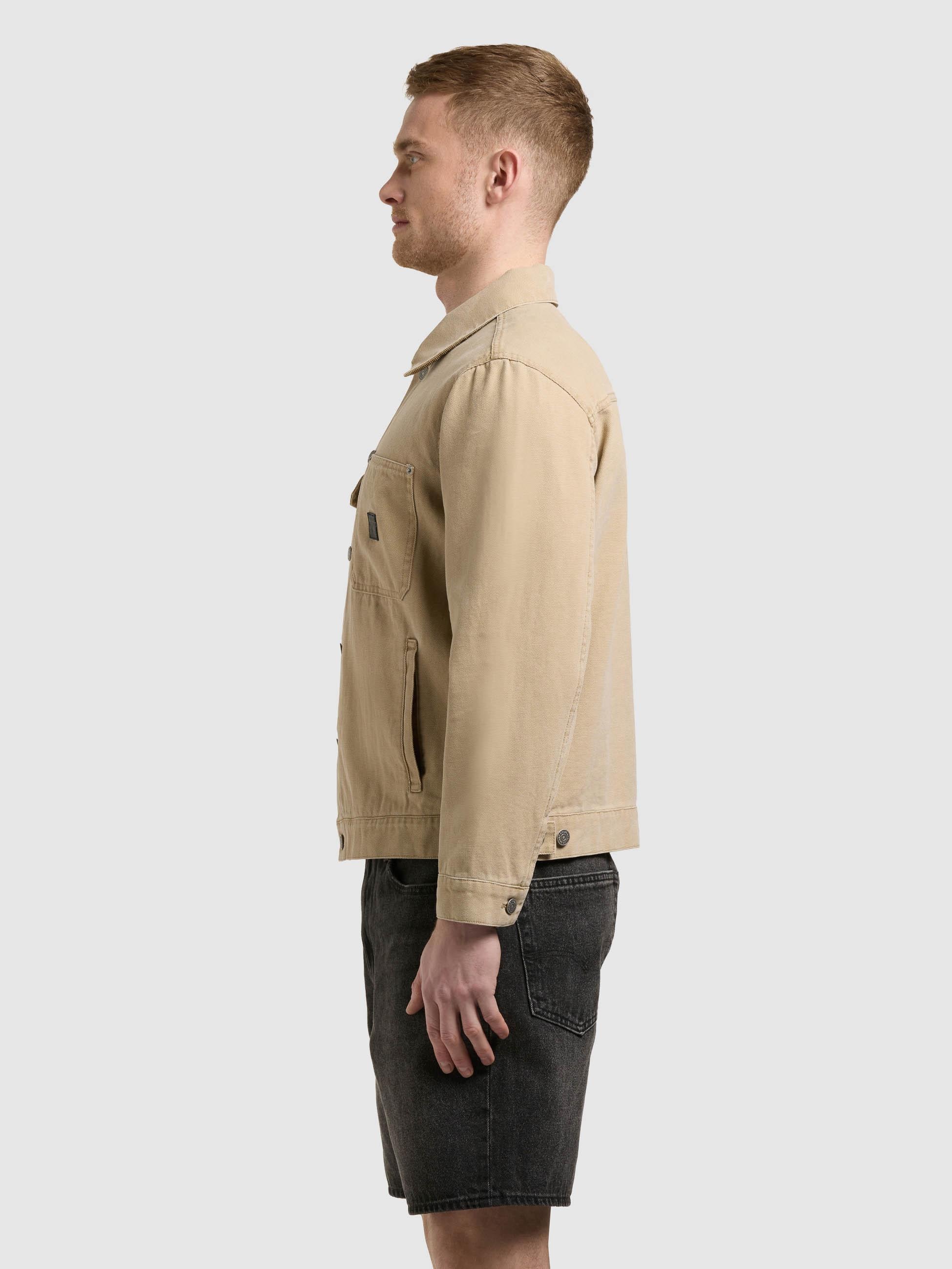 khujo Jeansjacke »Ronny« ohne Kapuze Herren Denim-Jacke mit Brusttaschen