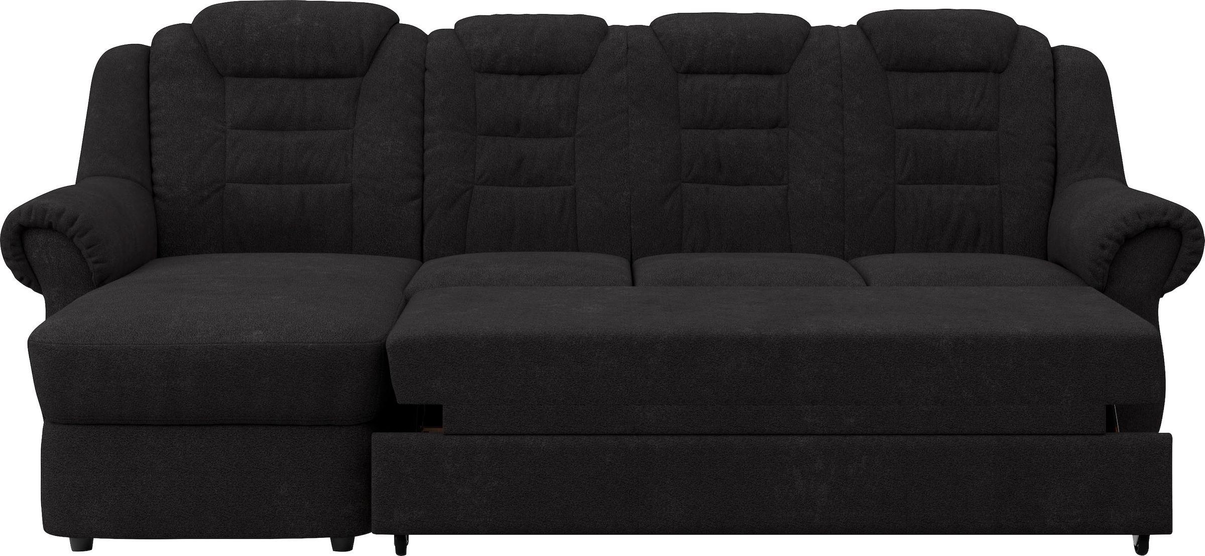 Home affaire Ecksofa »Boston L-Form«, mit hoher Rückenlehne, wahlweise mit Bettfunktion