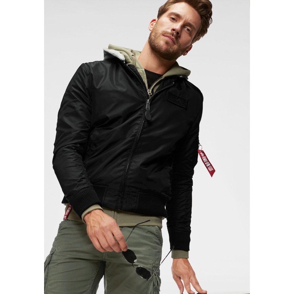 Alpha Industries Bomberjacke »MA-1 TT HOOD«, mit Kapuze