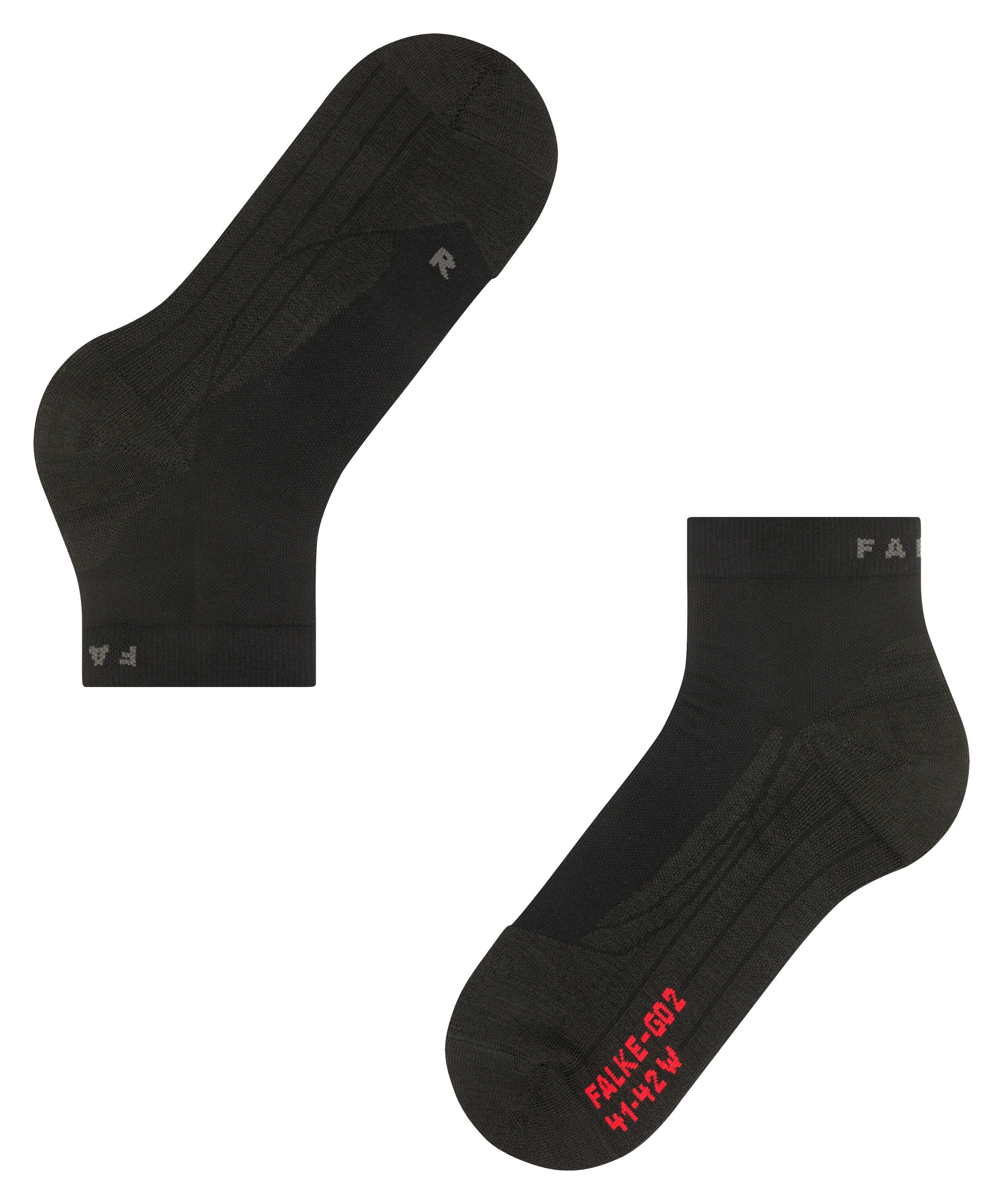 FALKE Sportsocken »GO2 Short« für Erwachsene, mit hautfreundlicher Baumwolle, schnelltrocknend
