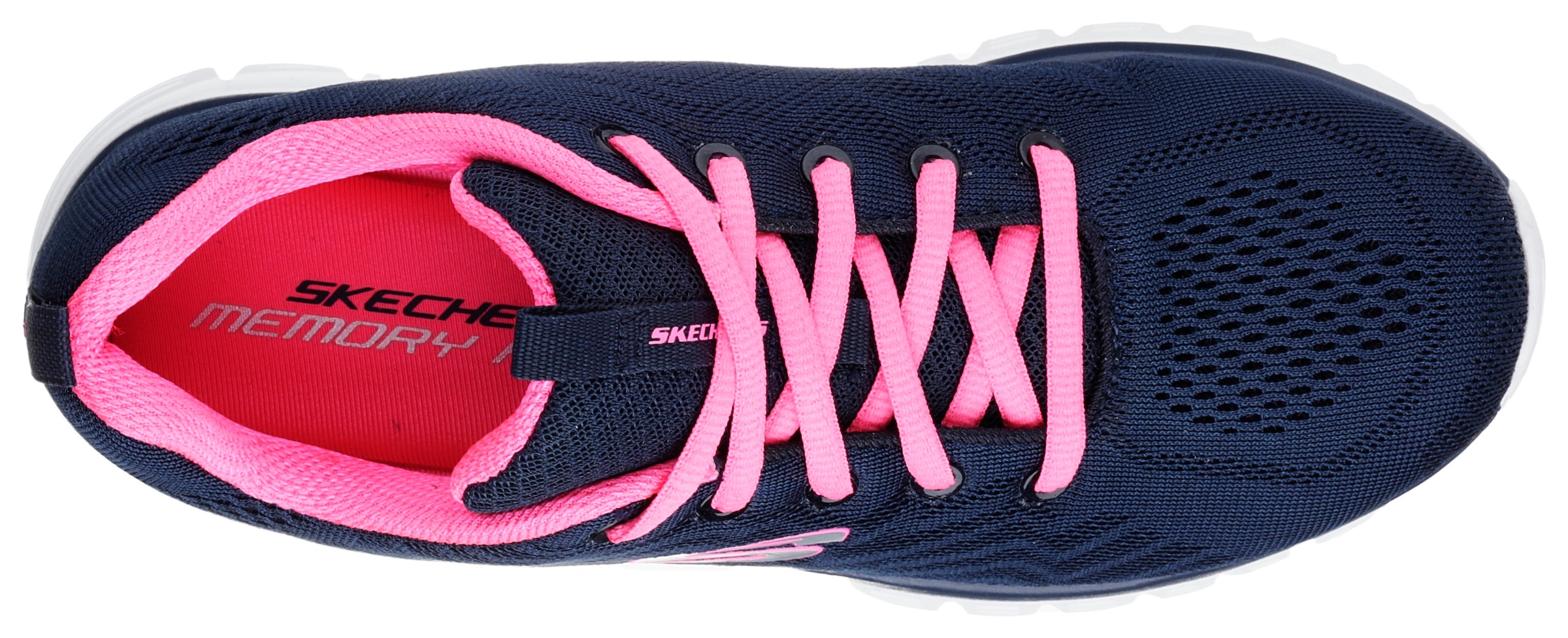 Skechers Sneaker »GRACEFUL - GET CONNECTED«, Freizeitschuh, Halbschuh, Schnürschuh in Schuhweite G (weit)