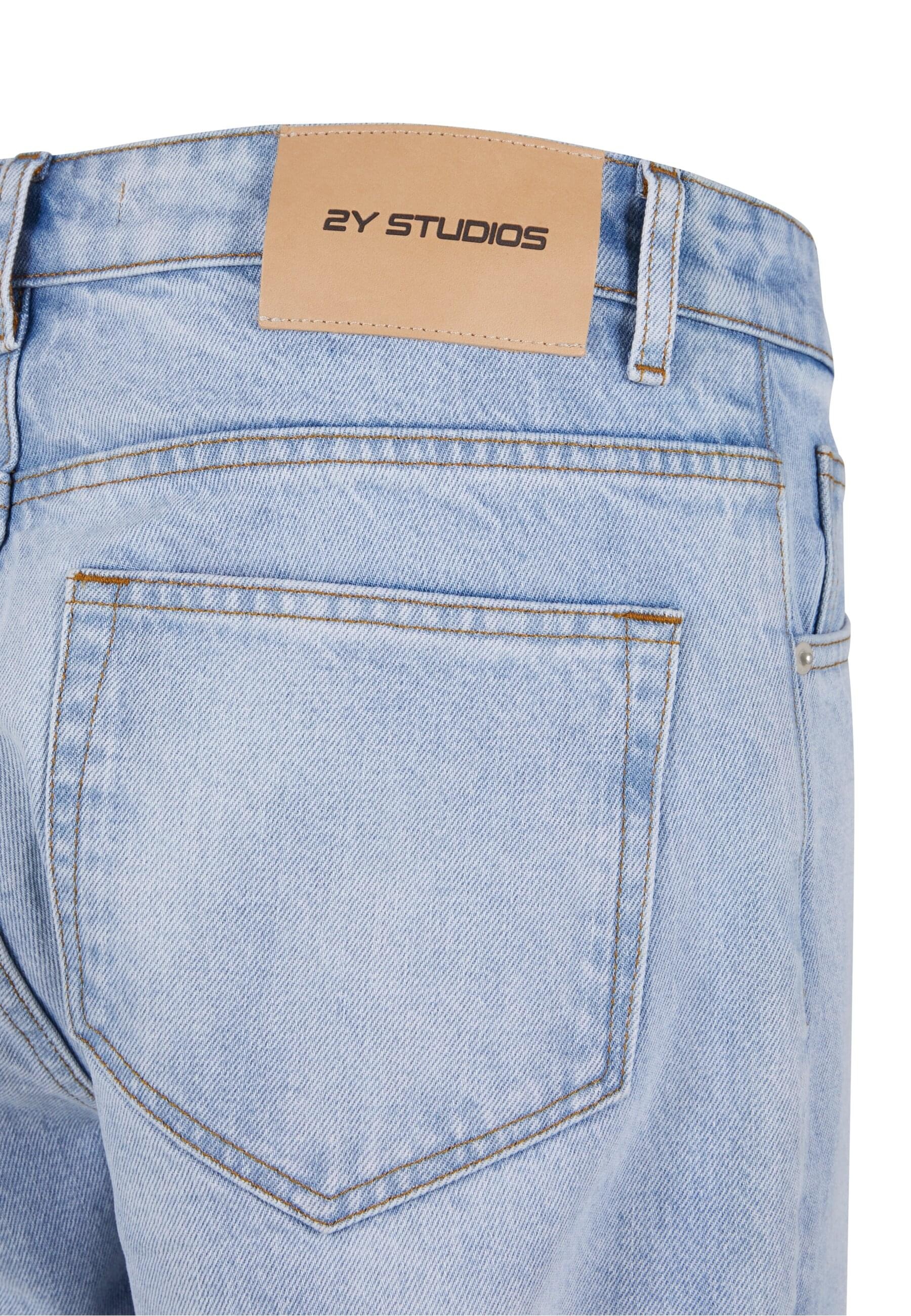 Thumbnail - 2Y Studios Bequeme Jeans "2Y Studios Durga Logo Straight Jeans"