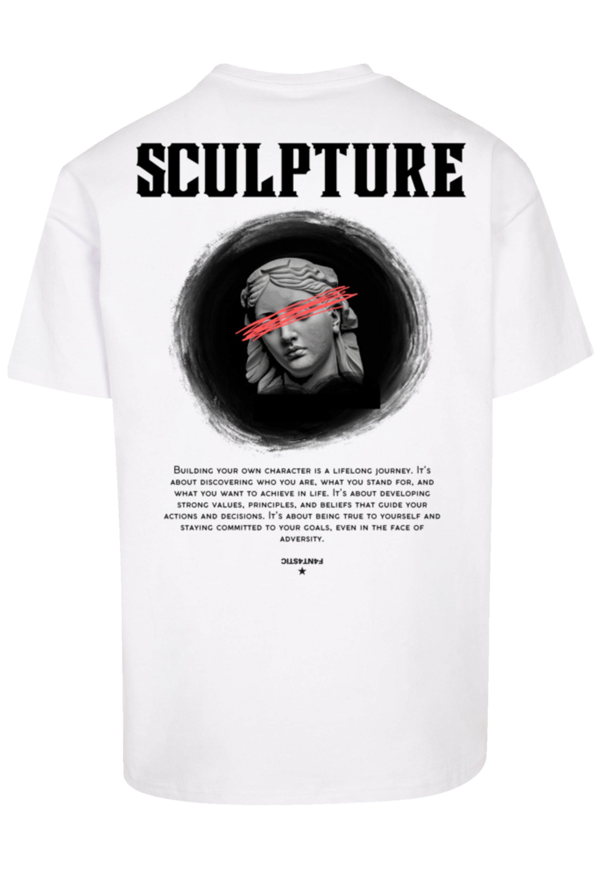 F4NT4STIC T-Shirt "SCULPTURE", Print