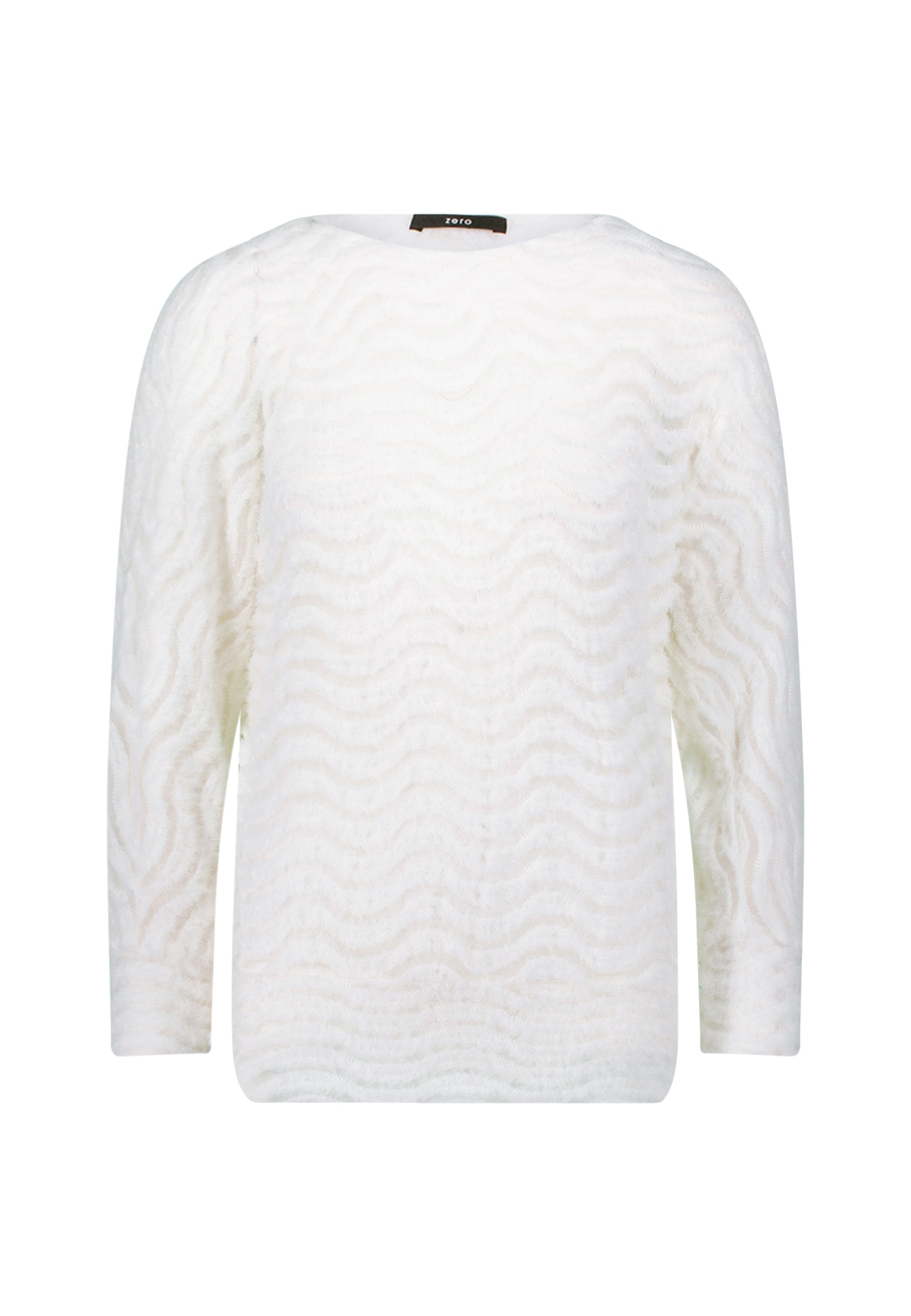 Zero Sweatshirt »Damen mit Wellenmuster«, weiteres Detail
