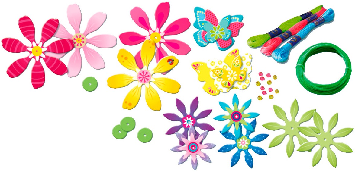 Ravensburger Kreativset »BeCreative Mini - Freundschaftsbändchen & Blumen«, Made in Europe