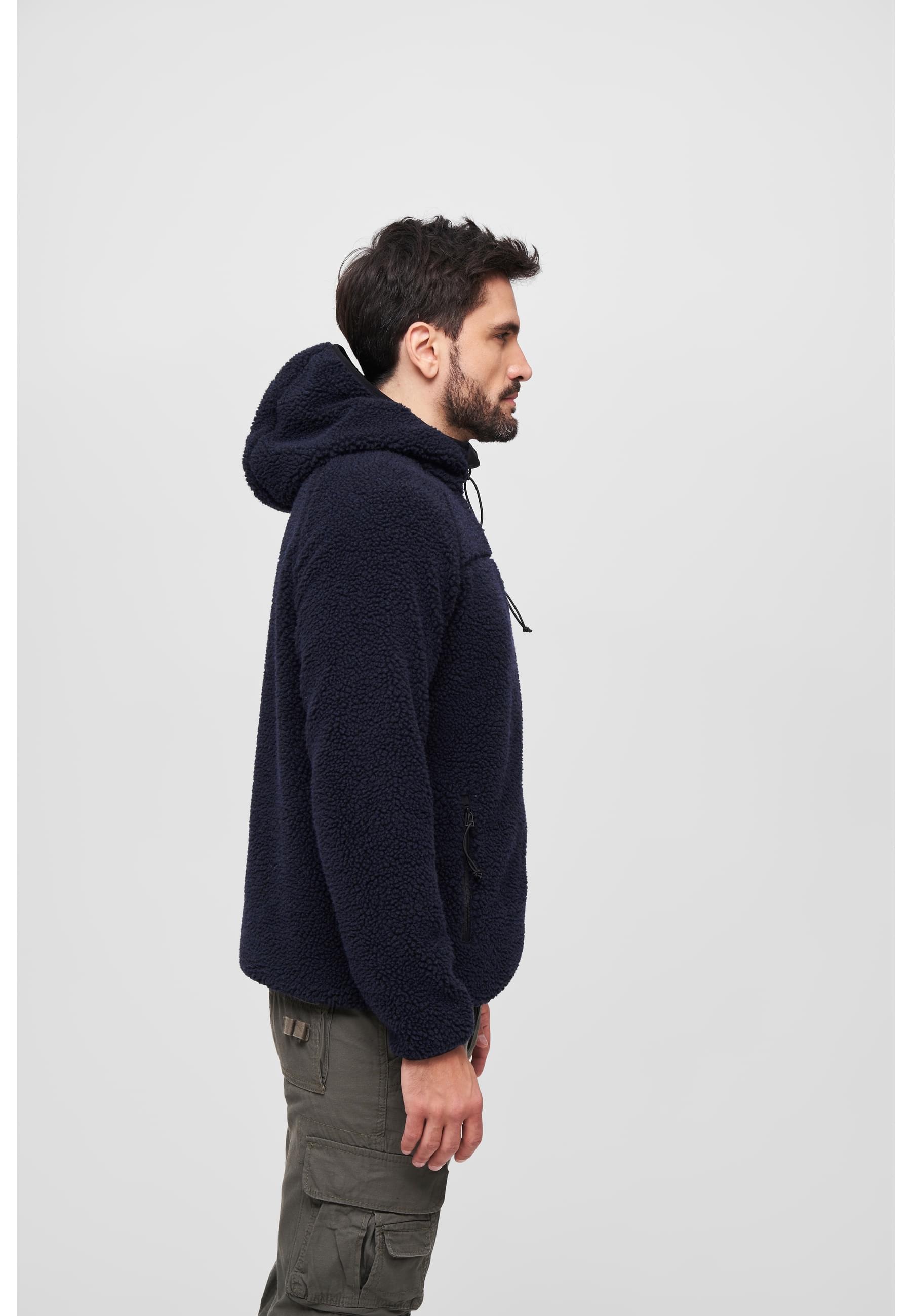 Brandit Anorak »Brandit Herren Teddyfleece Worker Jacket«, (1 St.), mit Kapuze