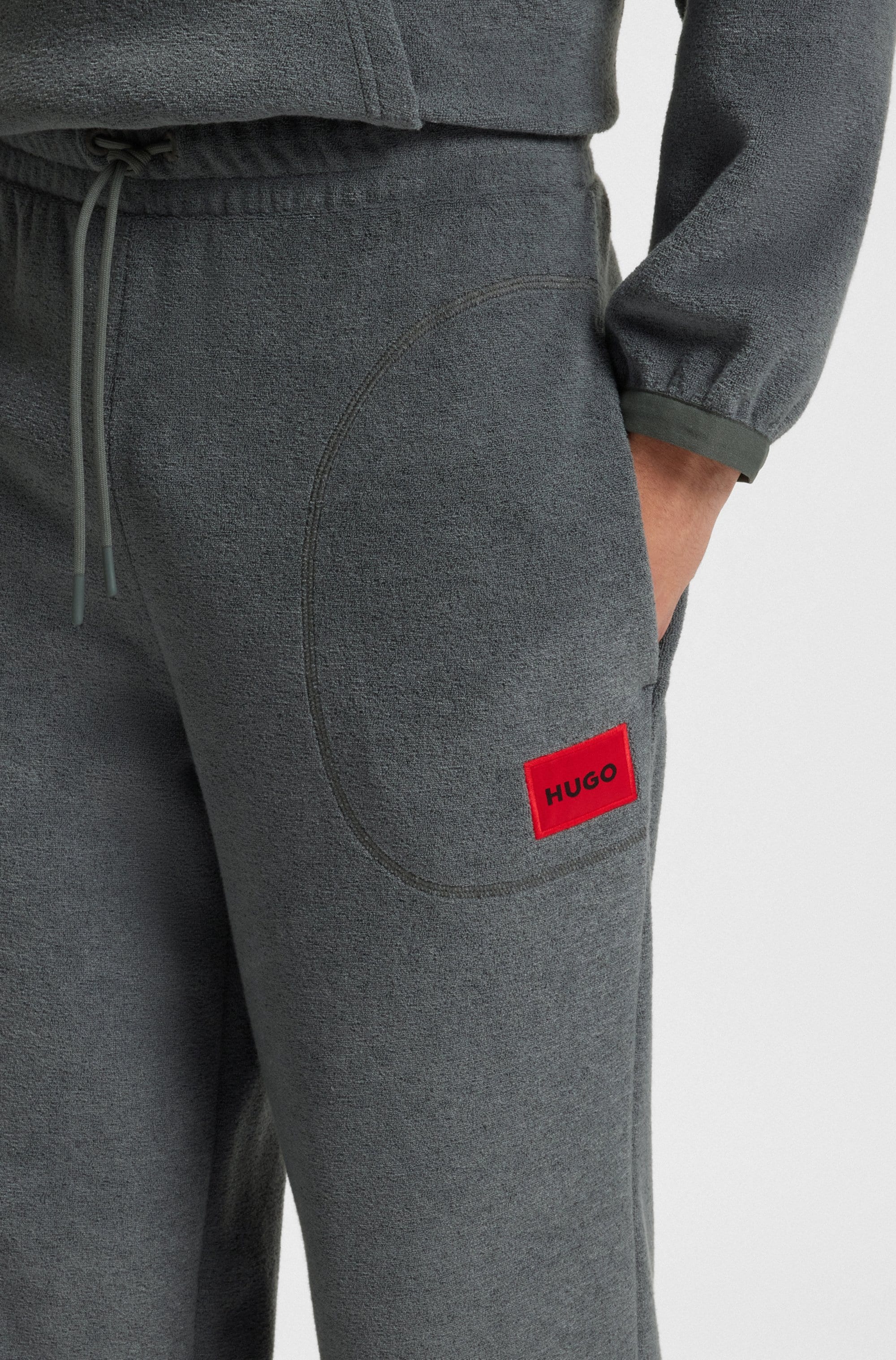 HUGO Underwear Jogginghose »Terry«  Bündchen am Bein, aus Fleece, relaxed fit