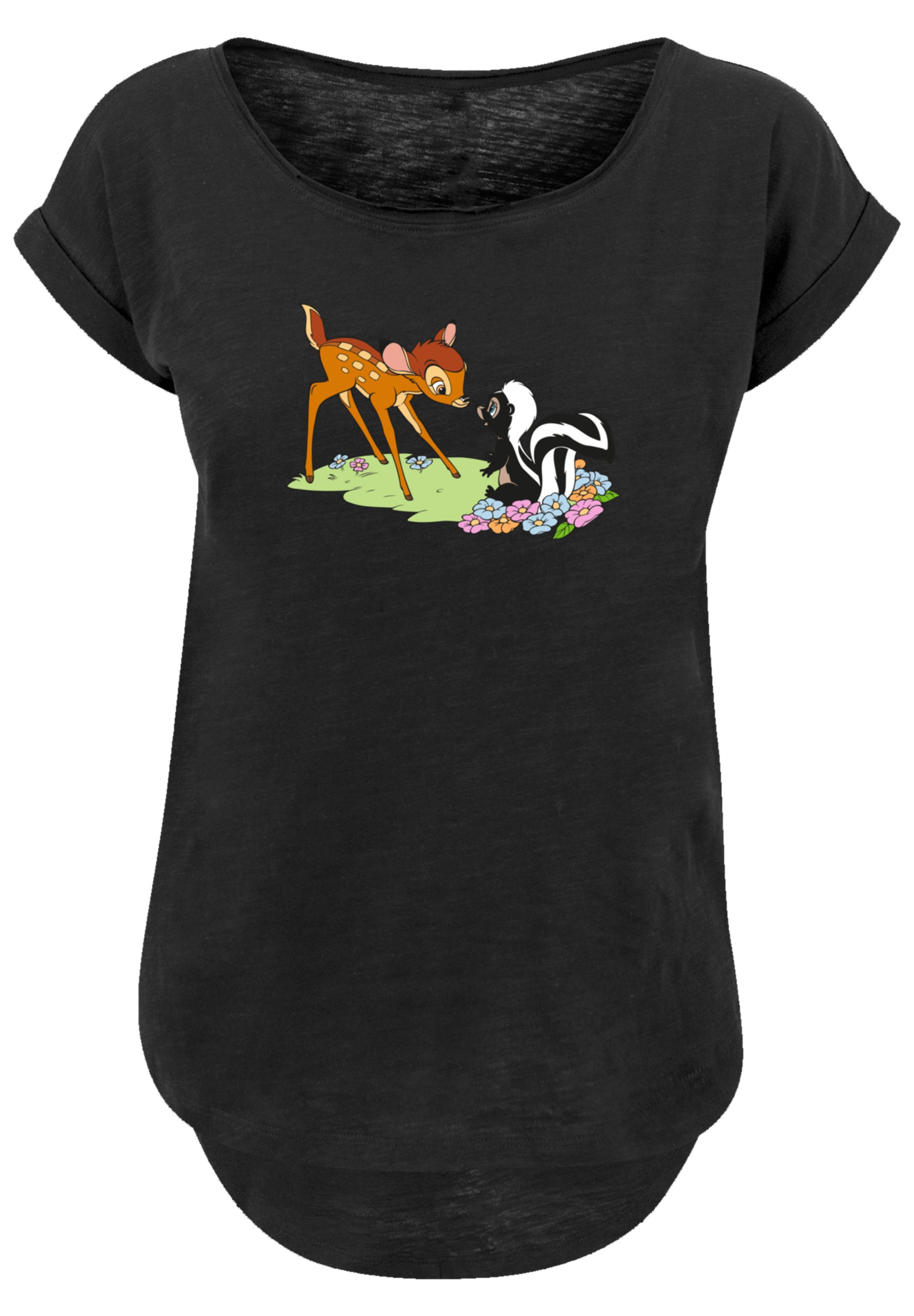 F4NT4STIC T-Shirt »Disney Bambi & Flower«, Premium Qualität