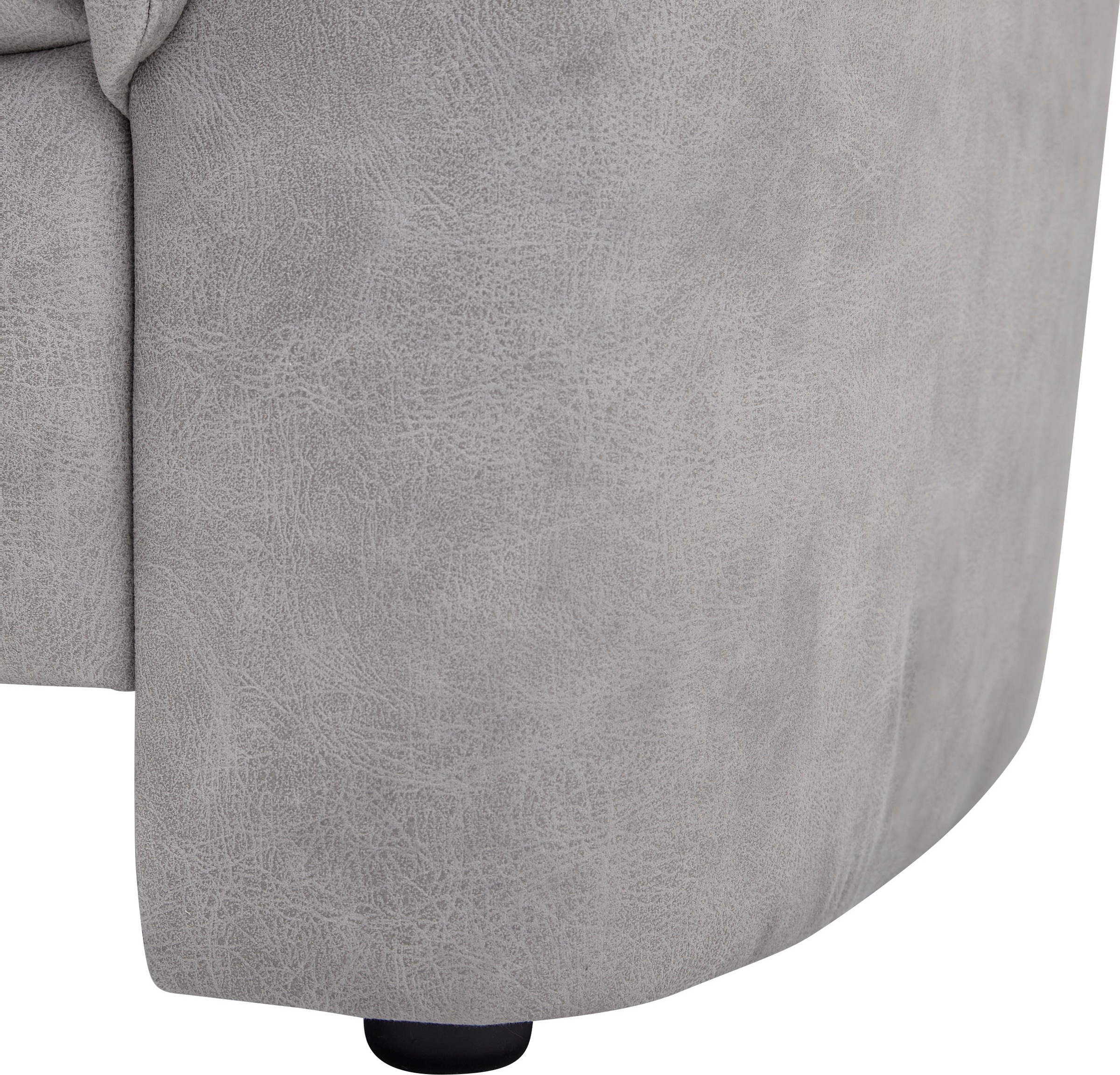 VILLA BECK Ecksofa »Garda L-Form«, (4 St.), inklusive Kopfteilverstellung, Stellmaß 277x245cm