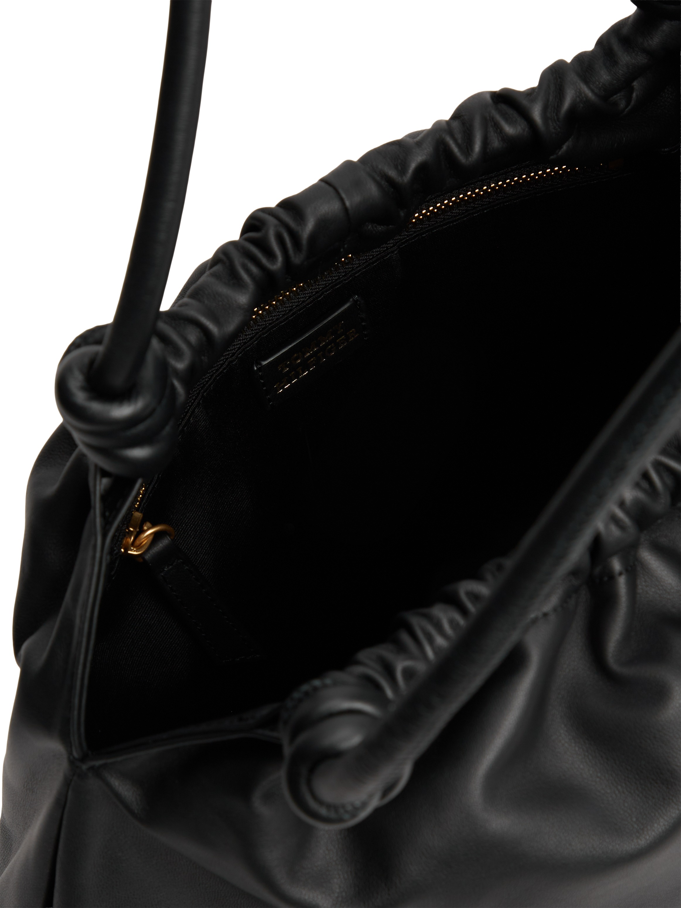 Tommy Hilfiger TH Soft Leather Hobo Noir 3