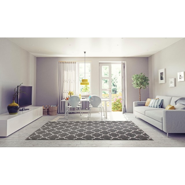 andas Teppich »Valon«, rechteckig, Indoor und Outdoor geeignet, Wohnzimmer  auf Rechnung | BAUR