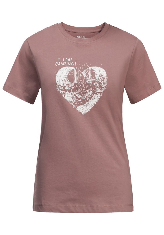Jack Wolfskin T-Shirt »CAMPING LOVE T W«
