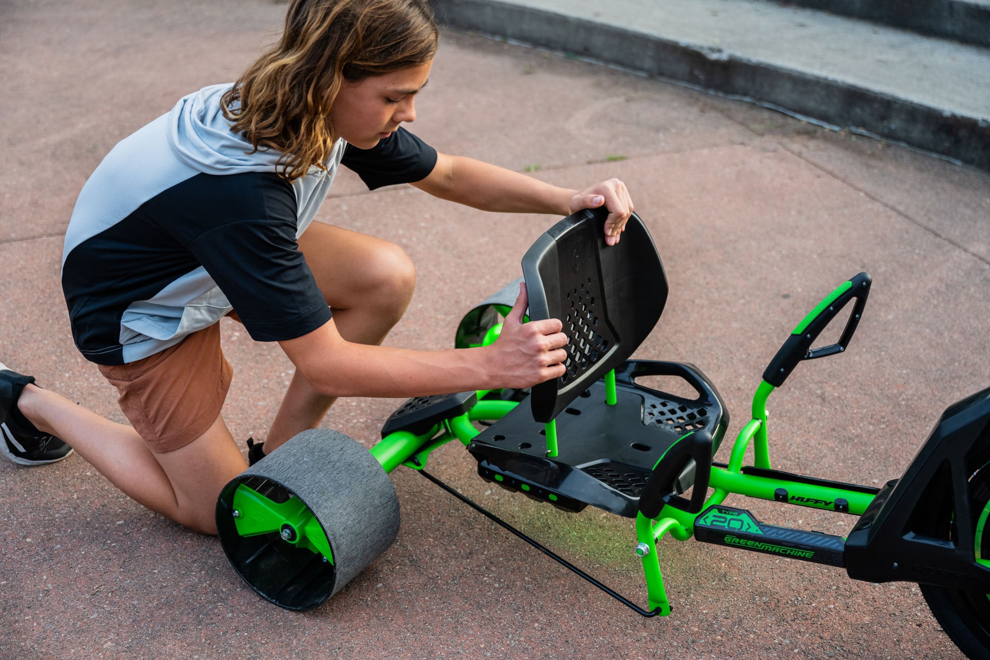 Huffy Elektro-Kindertrike »Green Machine 16-Zoll Drift Trike«, ab 8 Jahren