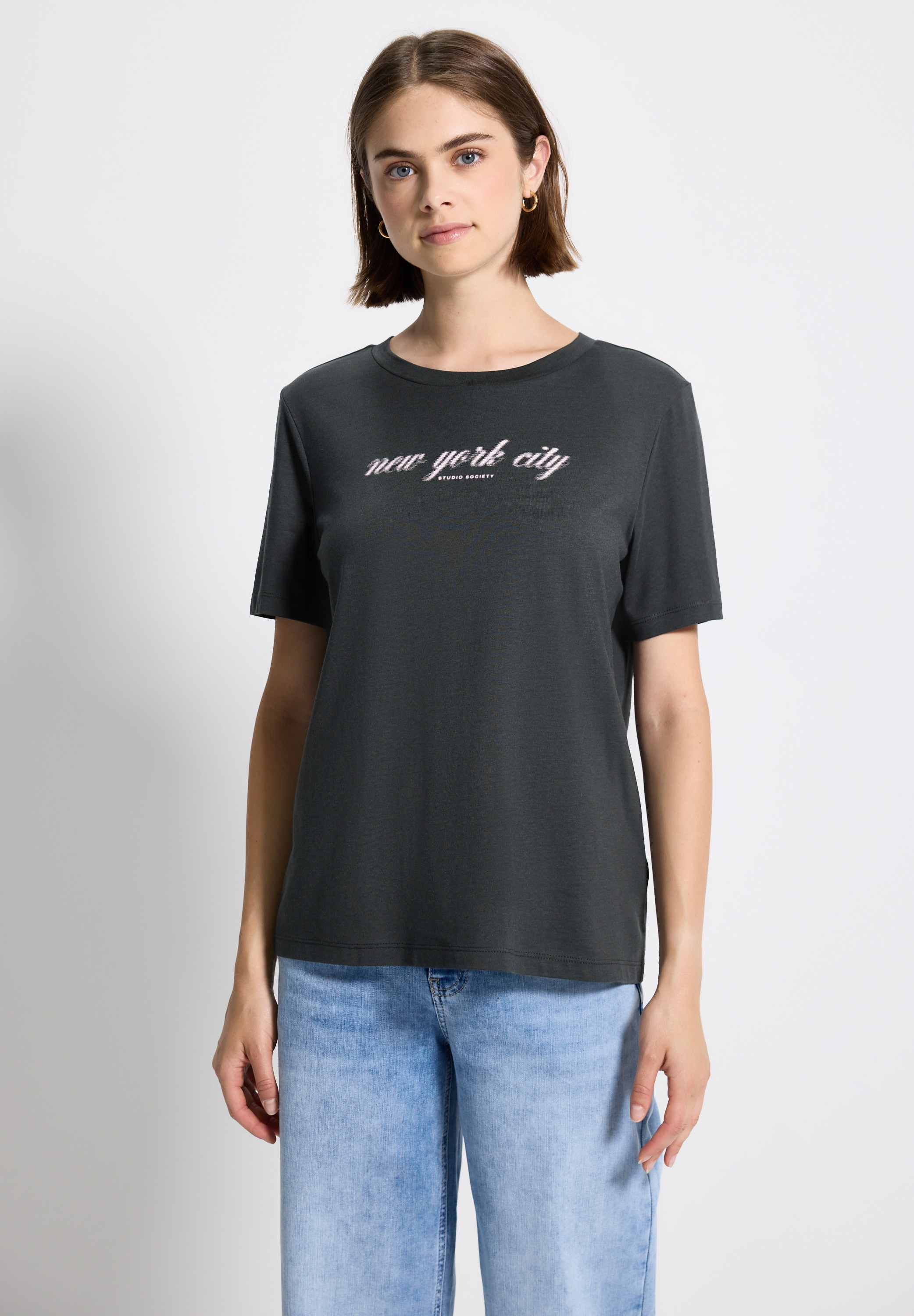 STREET ONE STUDIO Print-Shirt, im soften Baumwoll-Mix günstig online kaufen