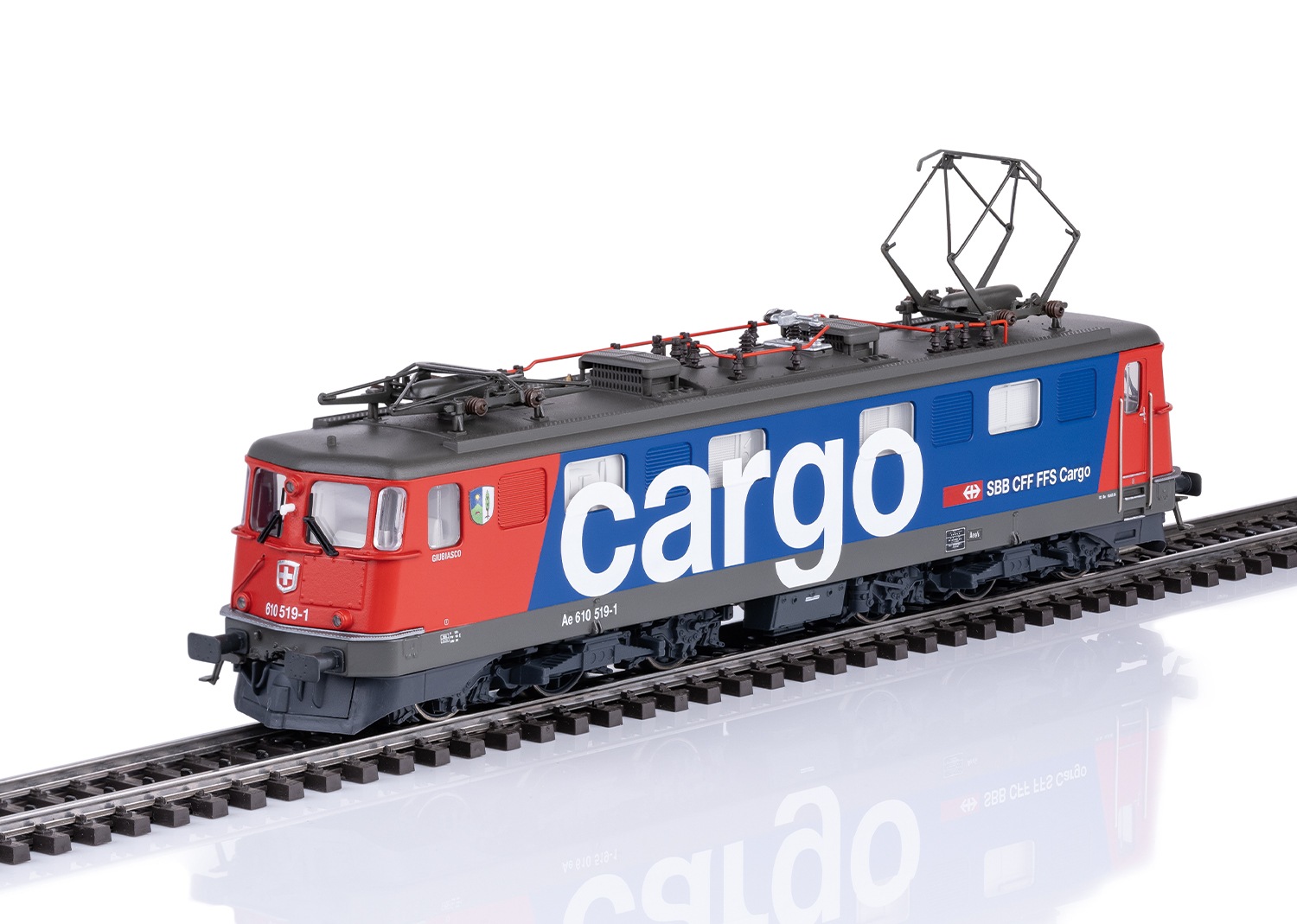 "Elektrolokomotive MÄRKLIN ""Ae 610 - 39366"", bunt, Modelleisenbahn-Fahrzeuge, Kinder, Kunststoff, Metall, mit Sound und Licht; Made in Europe"