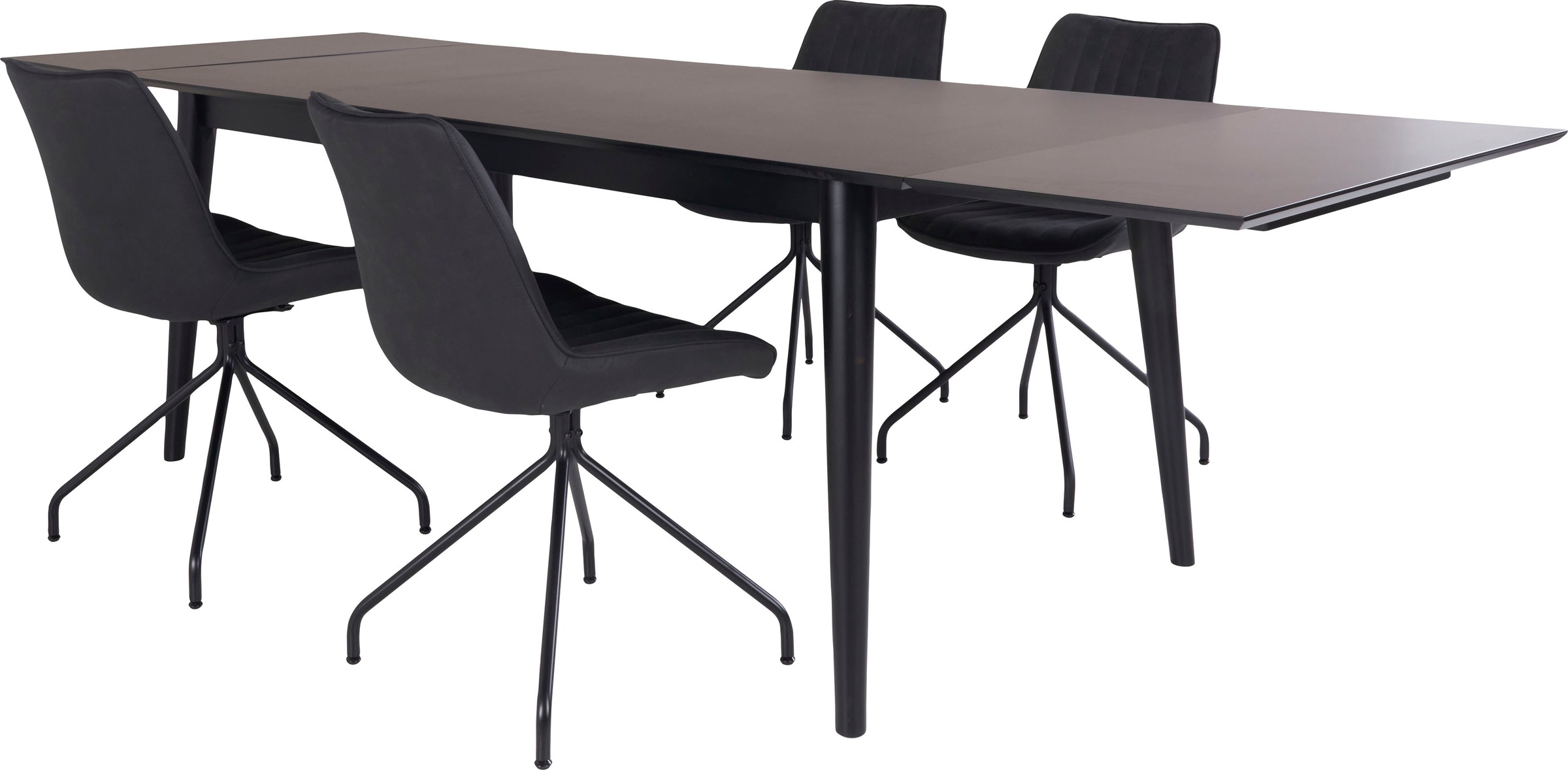 Homexperts Essgruppe »Odense«, (Set, 5 tlg.), mit ausziehbarem Tisch
