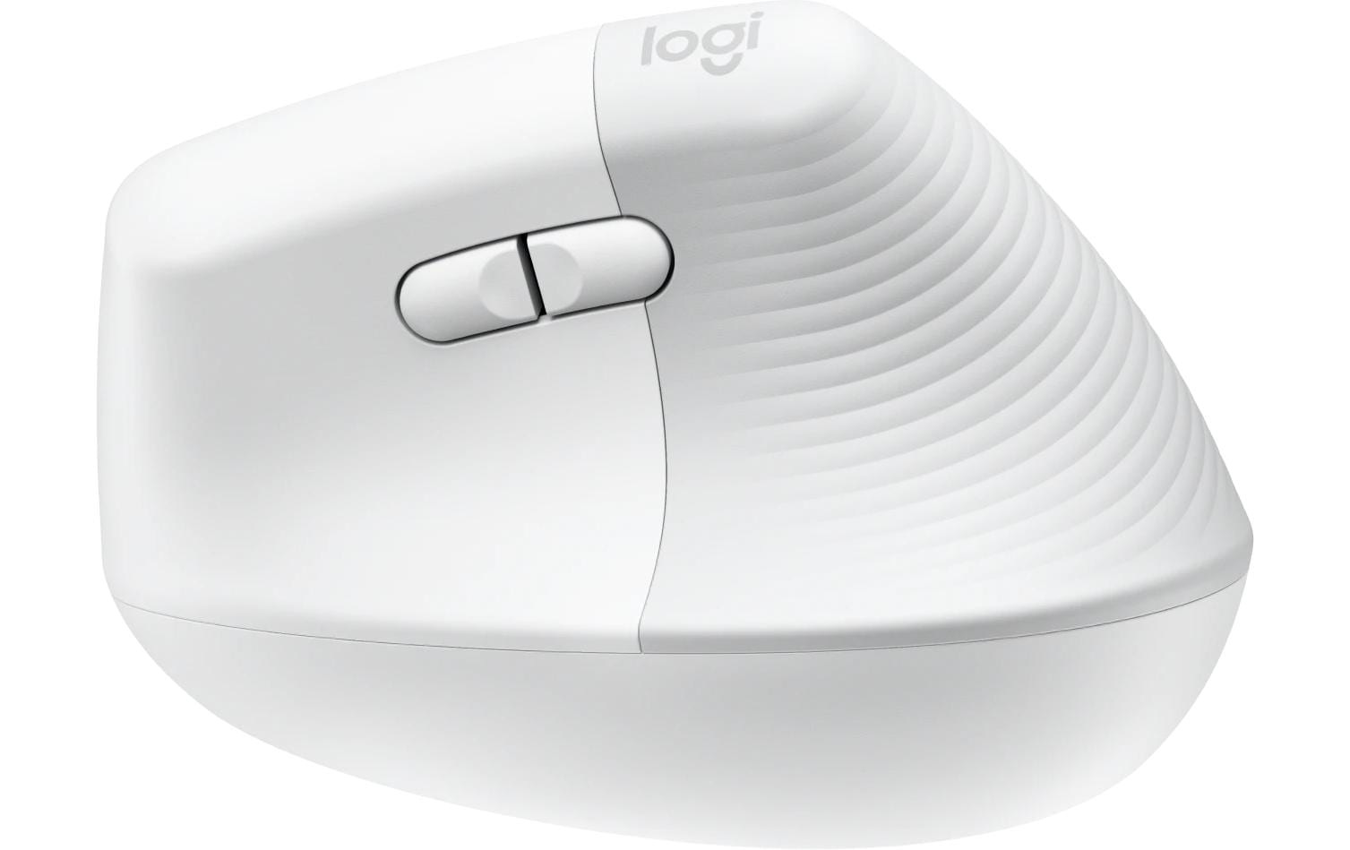 Logitech ergonomische Maus »Maus Lift Off-white« kabellos