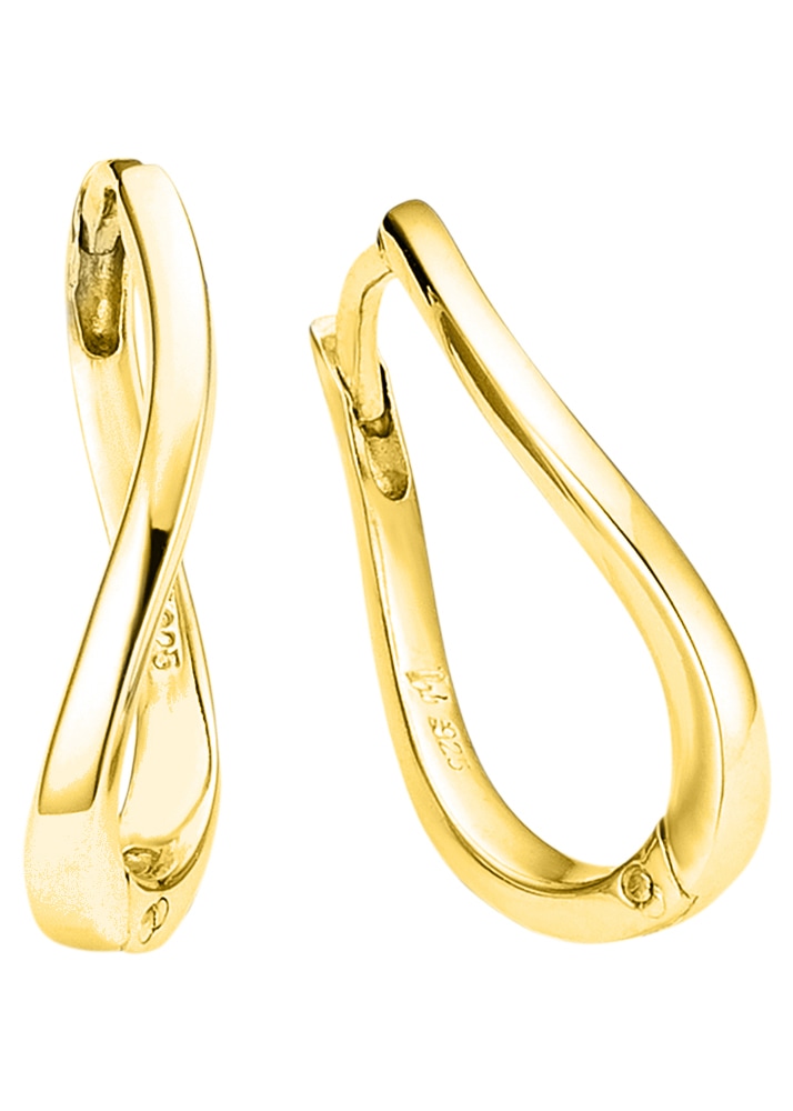Bruno Banani Paar Creolen »Schmuck Geschenk Silber 925 Ohrschmuck Ohrringe«