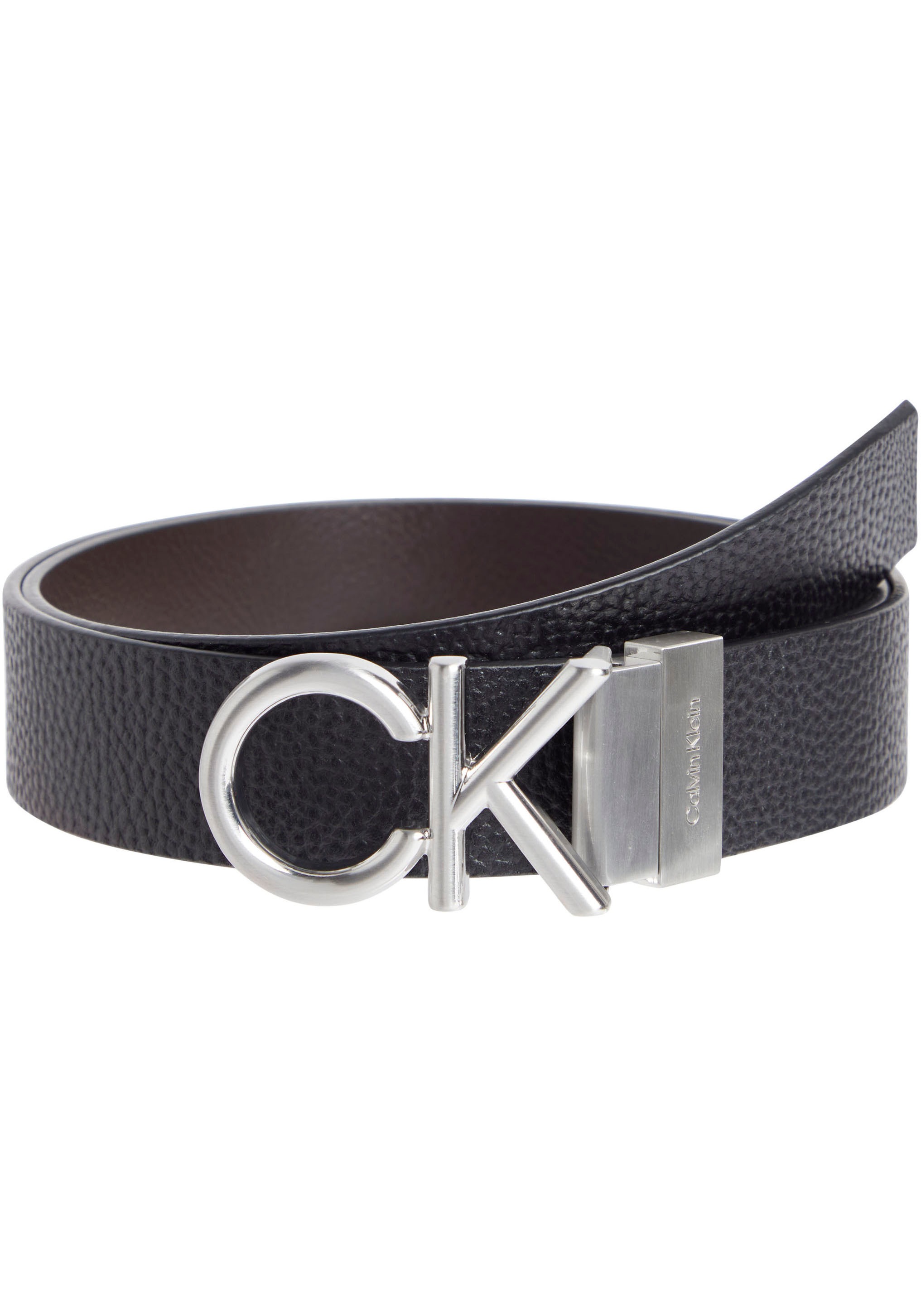 Calvin Klein Ledergürtel METAL« BAUR »ADJ/REV CK bestellen 